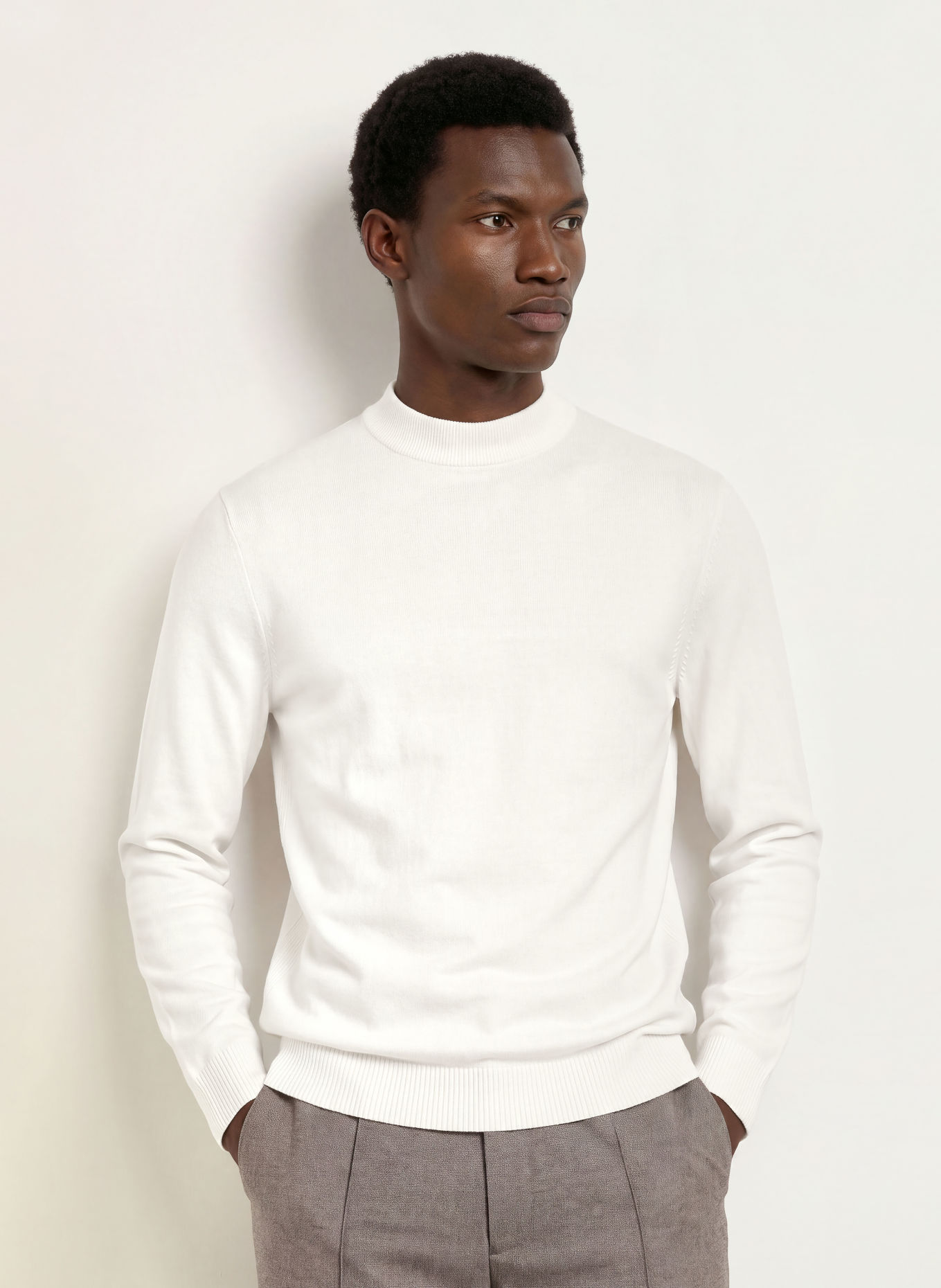 CINQUE CIGIAN Sweater: WHITE
