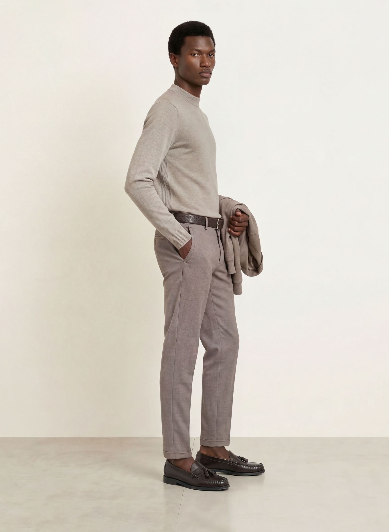 CINQUE Pullover CIGIAN: TAUPE