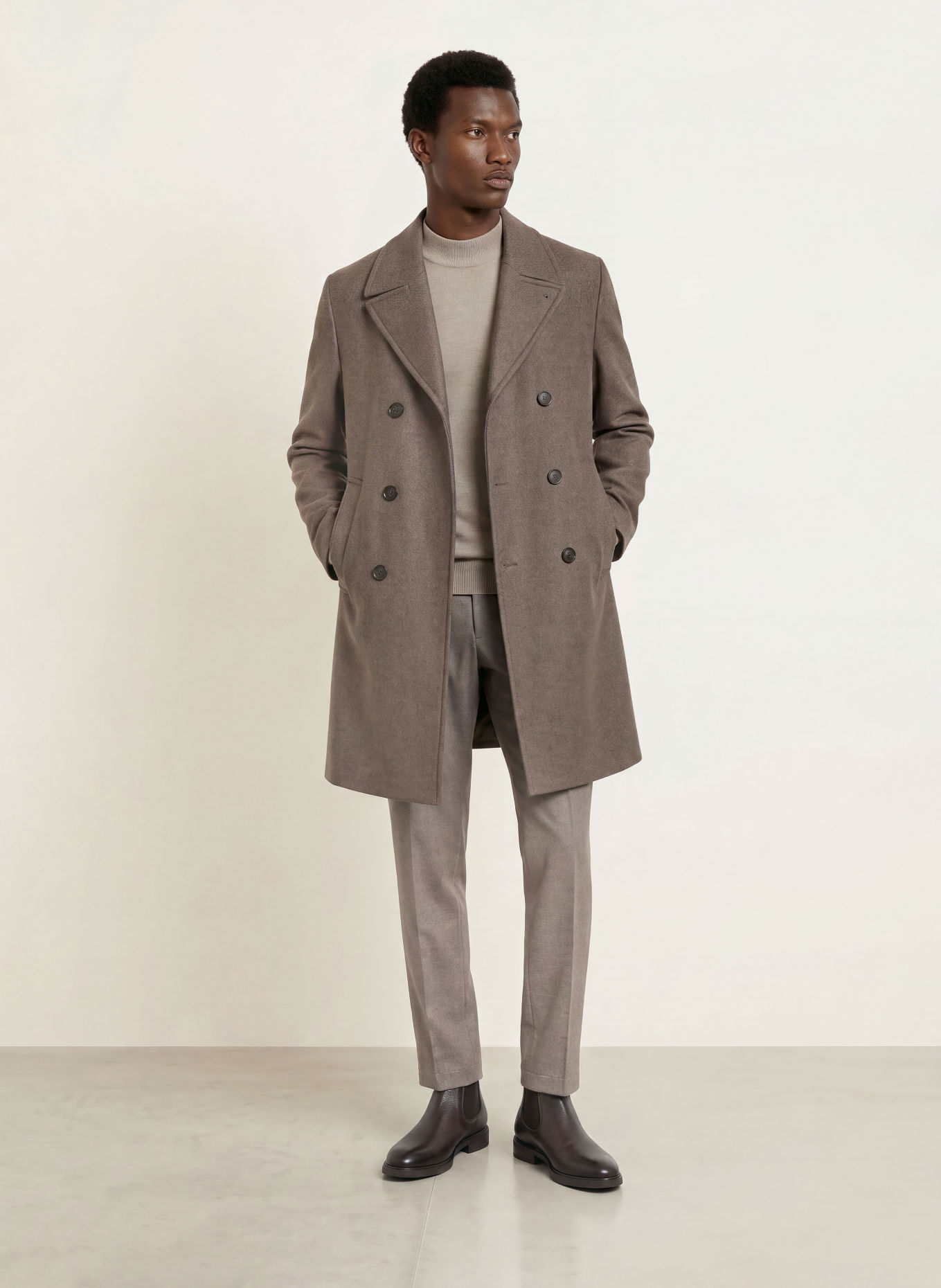CINQUE Cabanmantel CIVALID: TAUPE