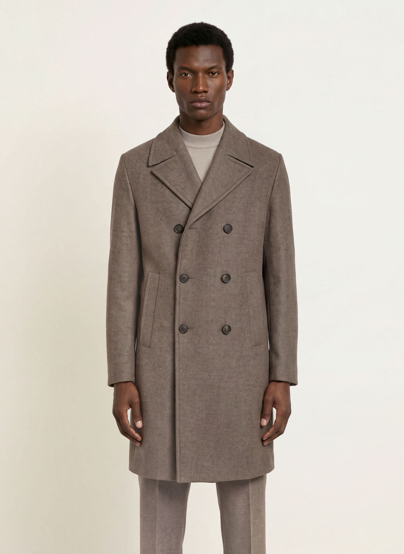 CINQUE Cabanmantel CIVALID: TAUPE