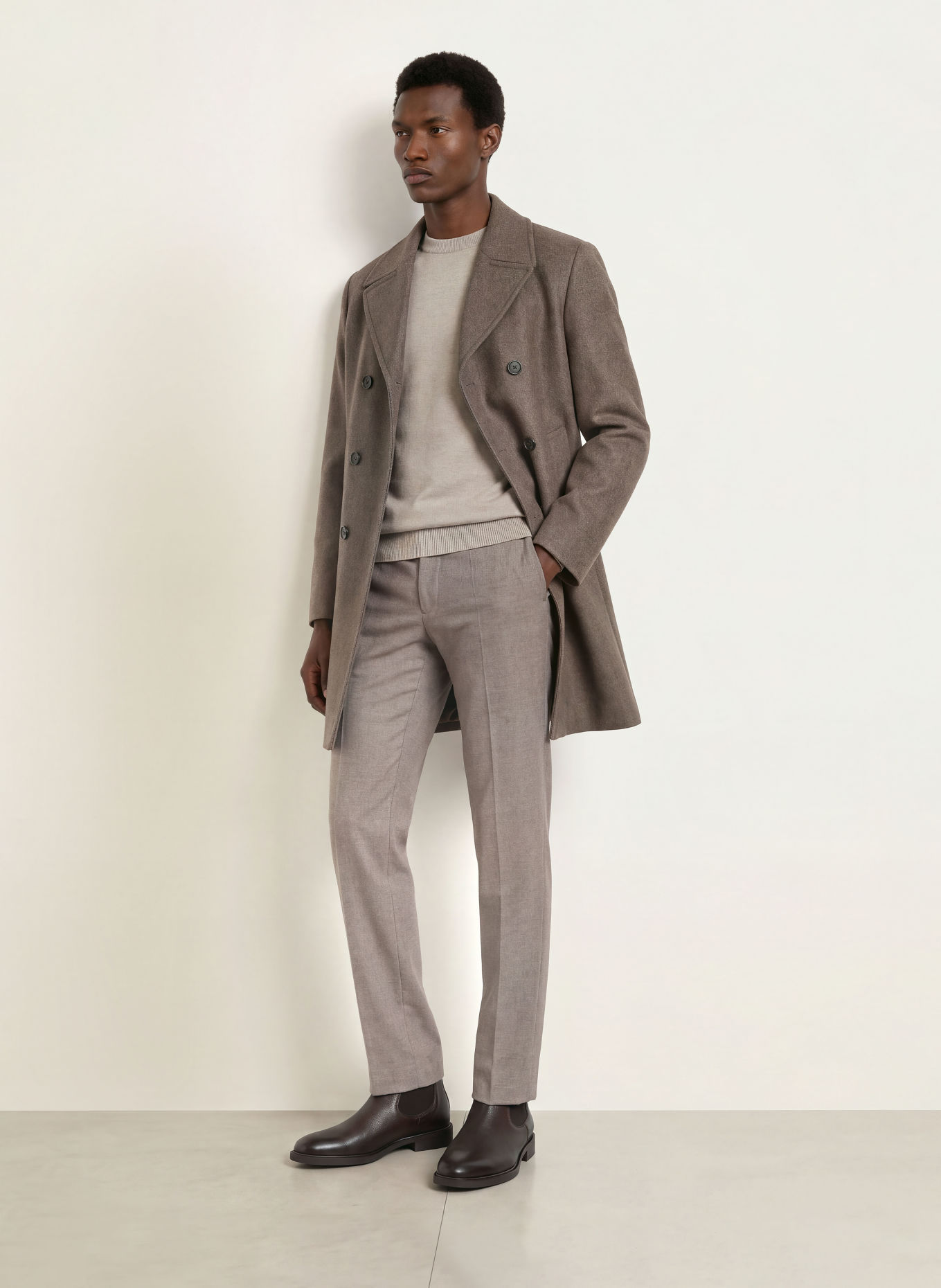 CINQUE Cabanmantel CIVALID: TAUPE