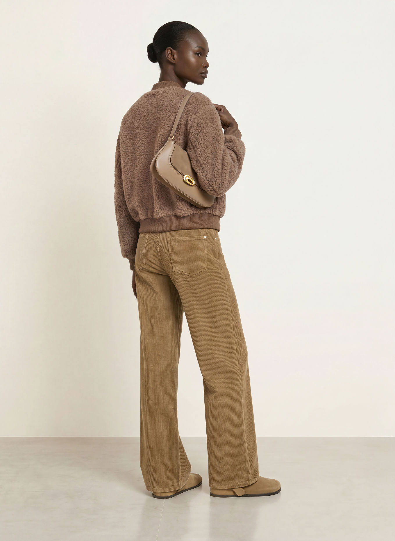 CAMBIO Corduroy pants: 770 turtle