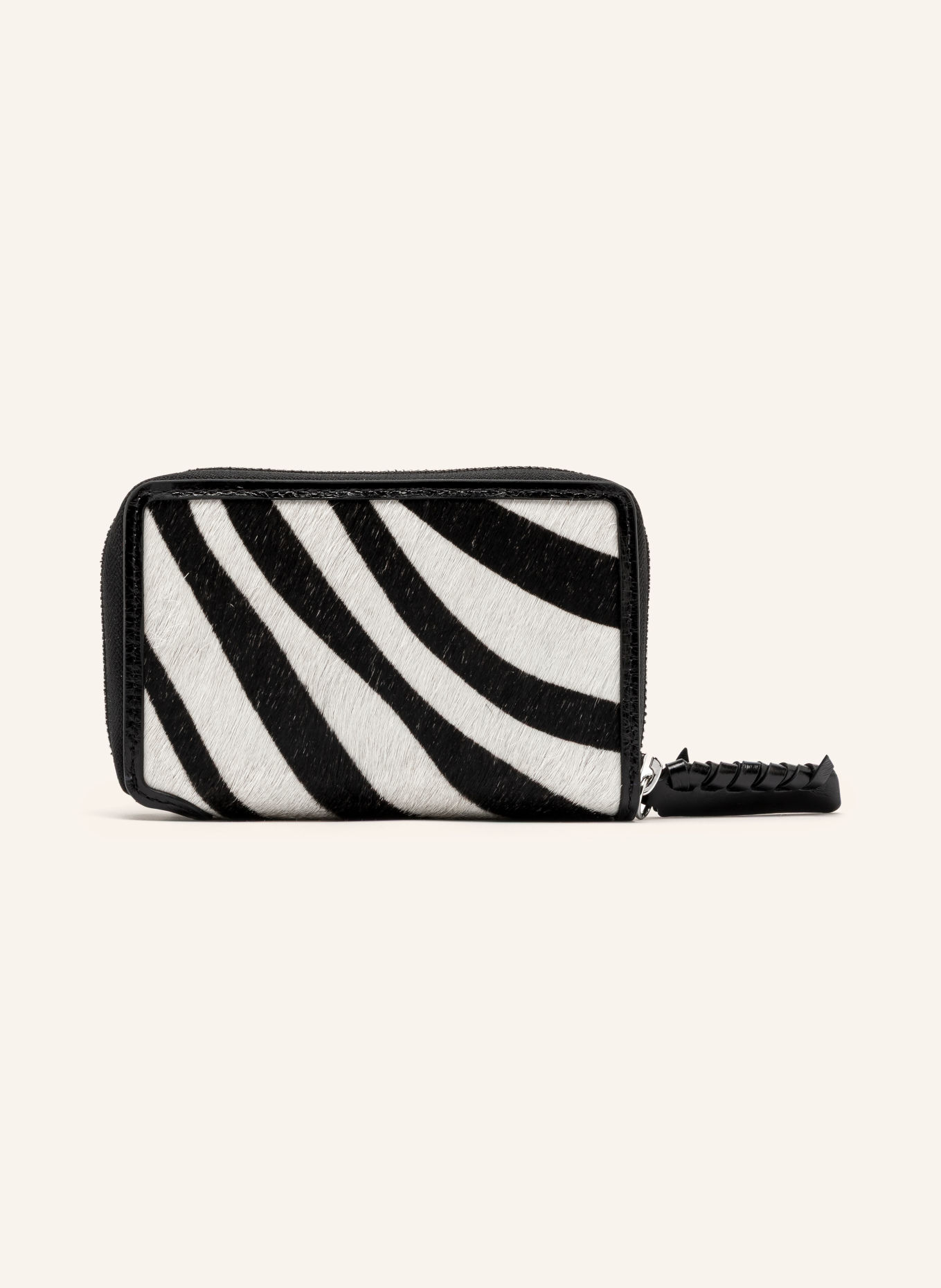 GIANNI CHIARINI Portemonnee HORSY: ZWART / WIT