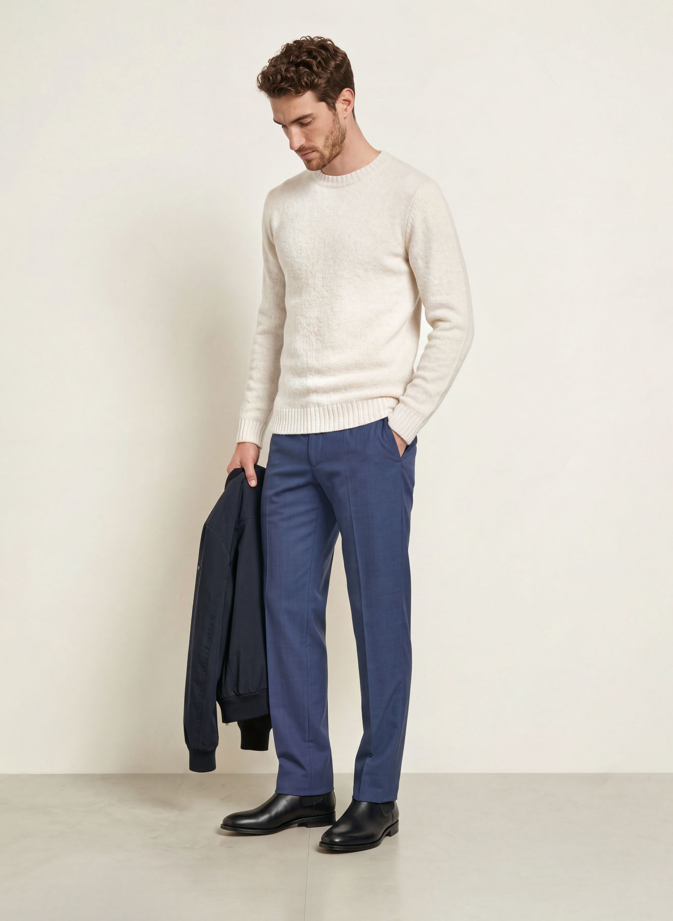 CINQUE CIZAC Sweater: CREAM