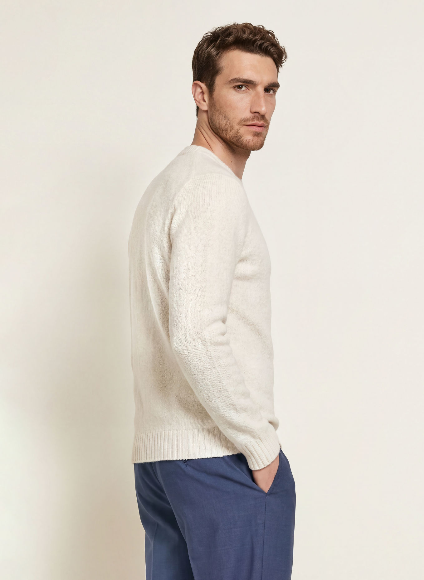 CINQUE CIZAC Sweater: CREAM