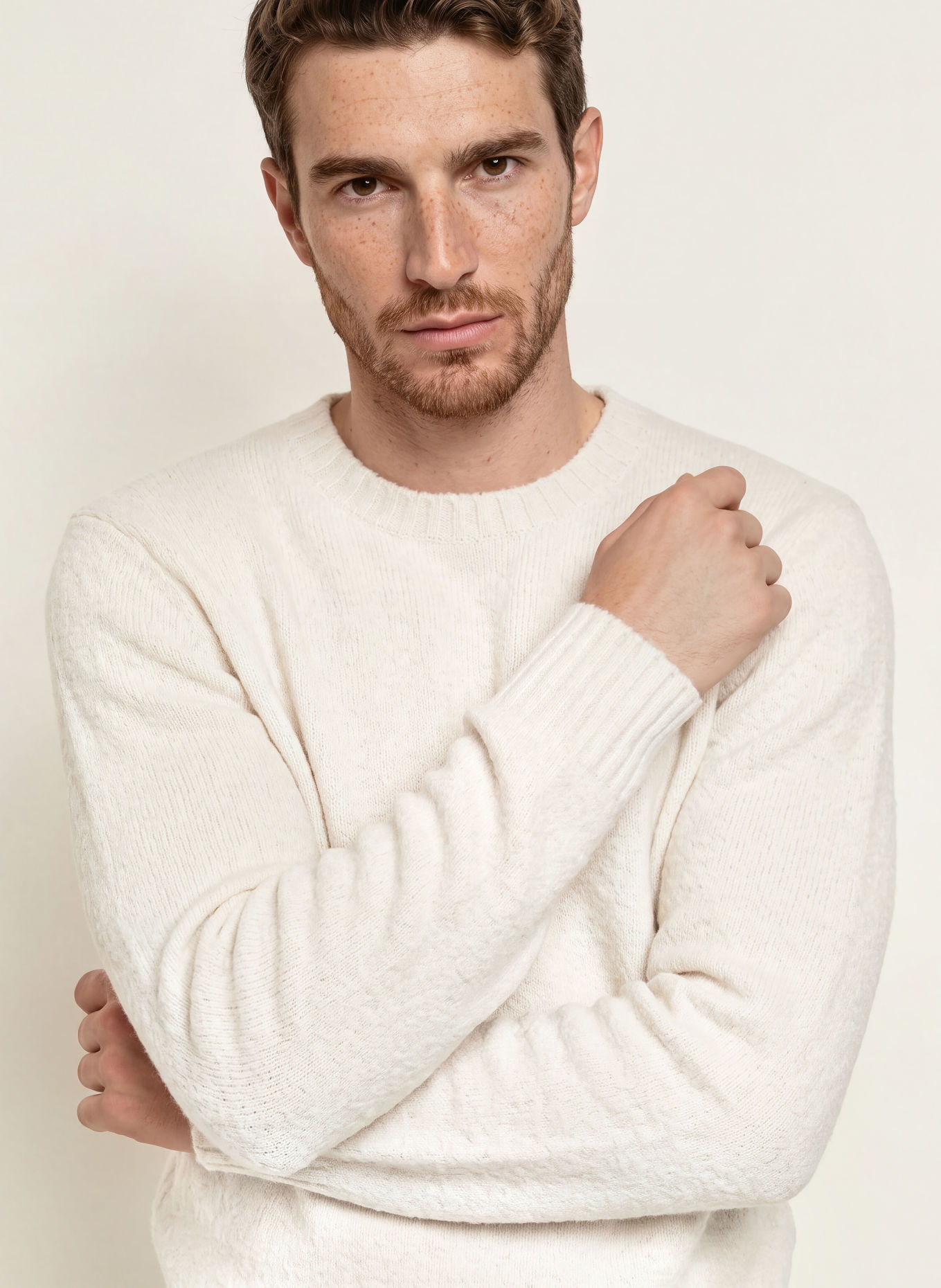 CINQUE CIZAC Sweater: CREAM
