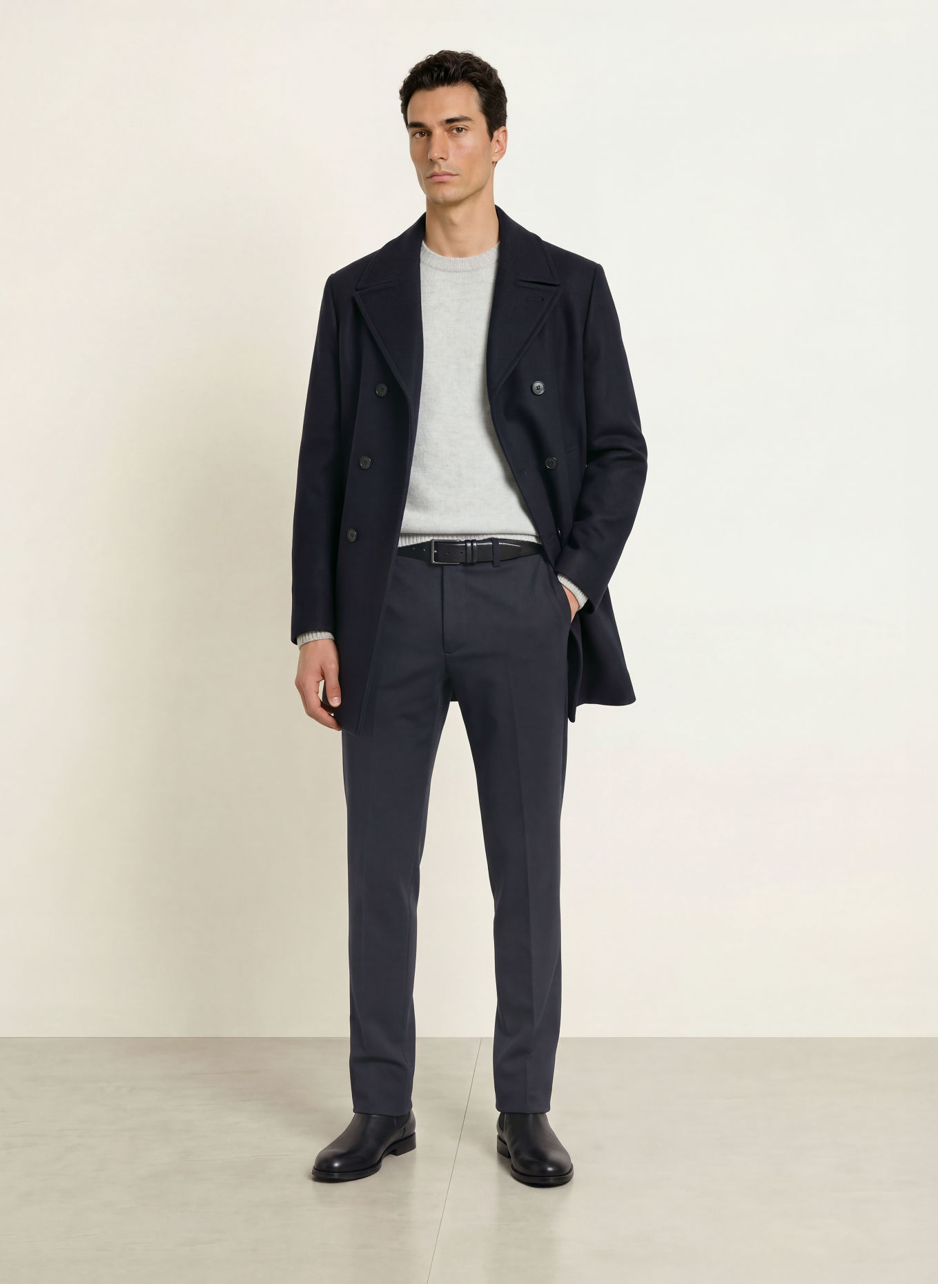 CINQUE Pullover CIZAC: BLAUGRAU