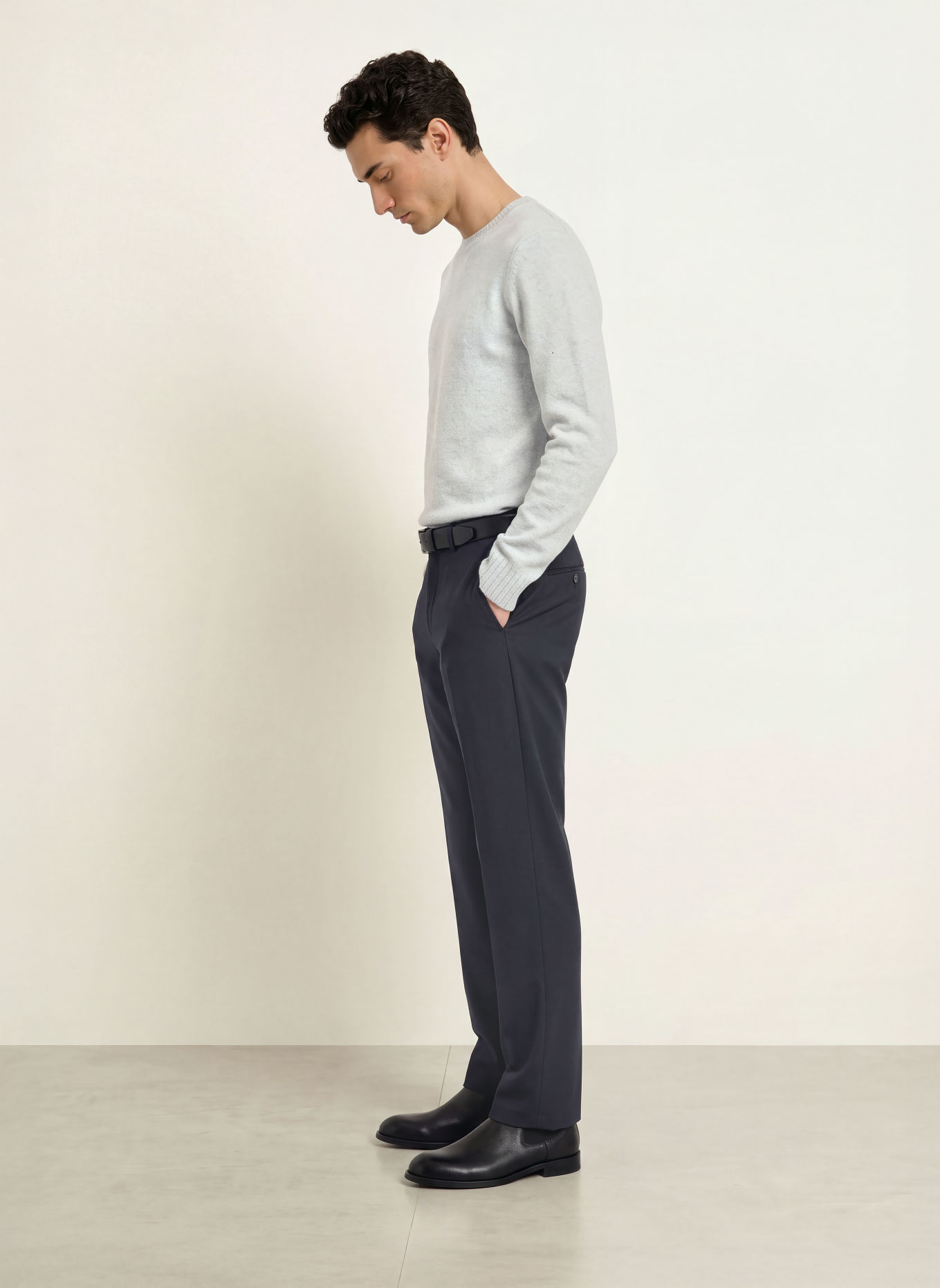 CINQUE Pullover CIZAC: BLAUGRAU