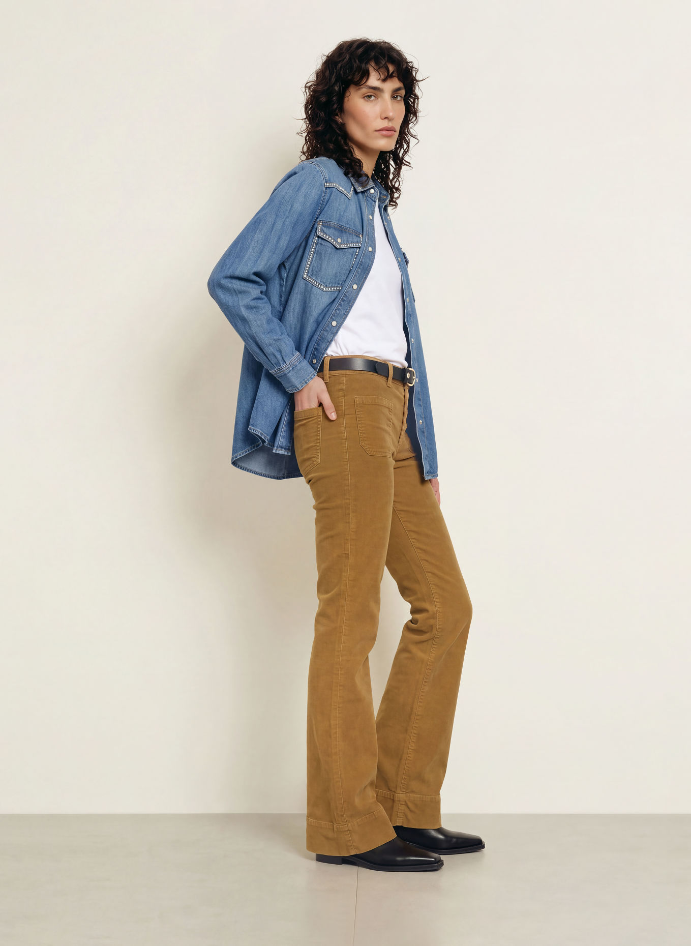 AG Jeans Spodnie z sztruksu VICKY: BALE BAYLES