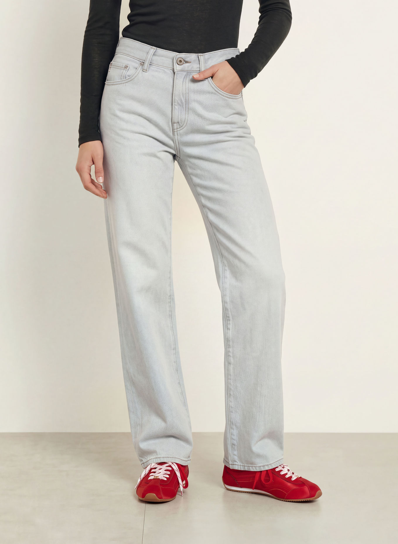 AG Jeans Straight jeans DALLAS EXTENDED: VISC VISCIOUS