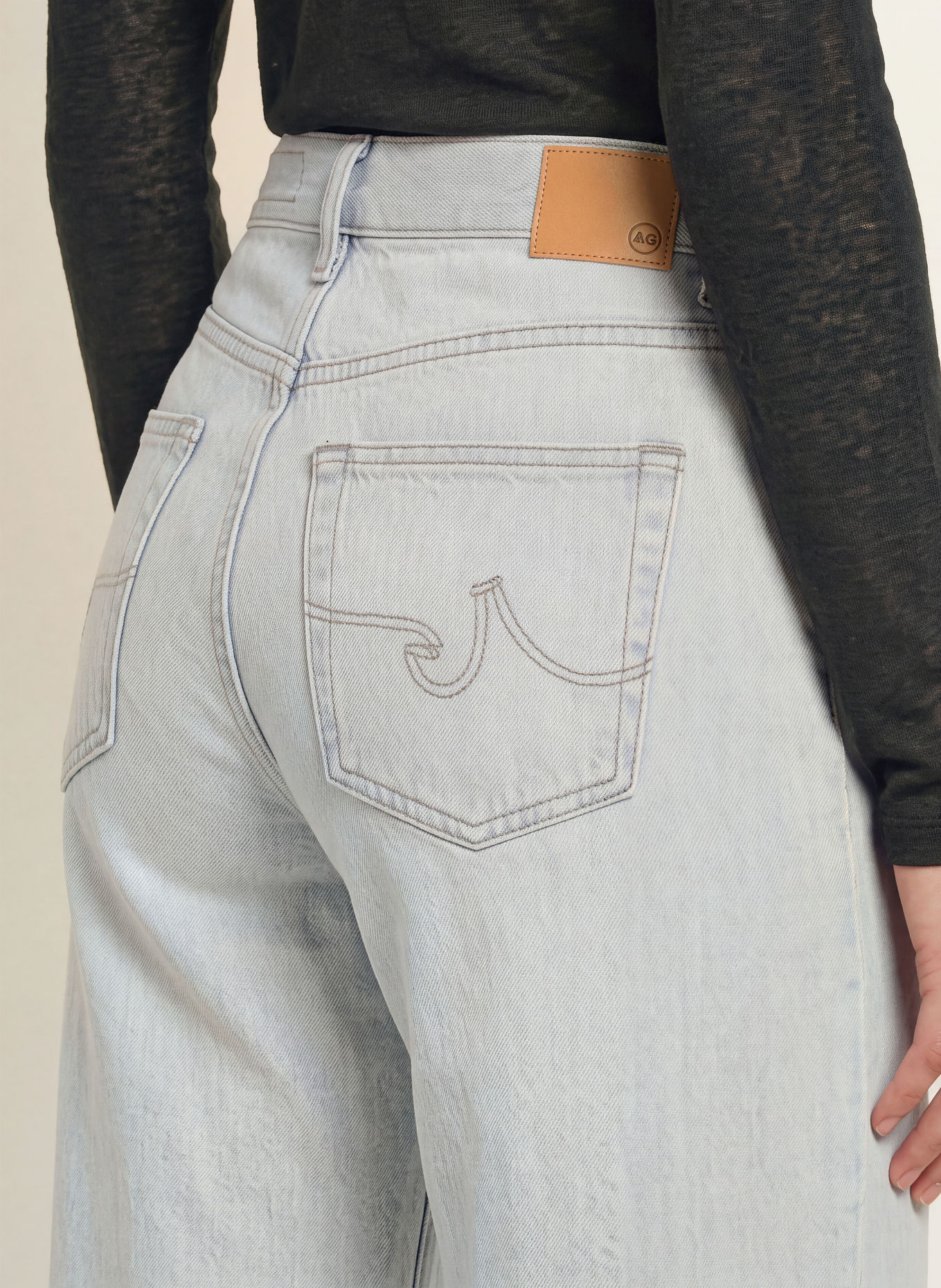 AG Jeans Straight jeans DALLAS EXTENDED: VISC VISCIOUS