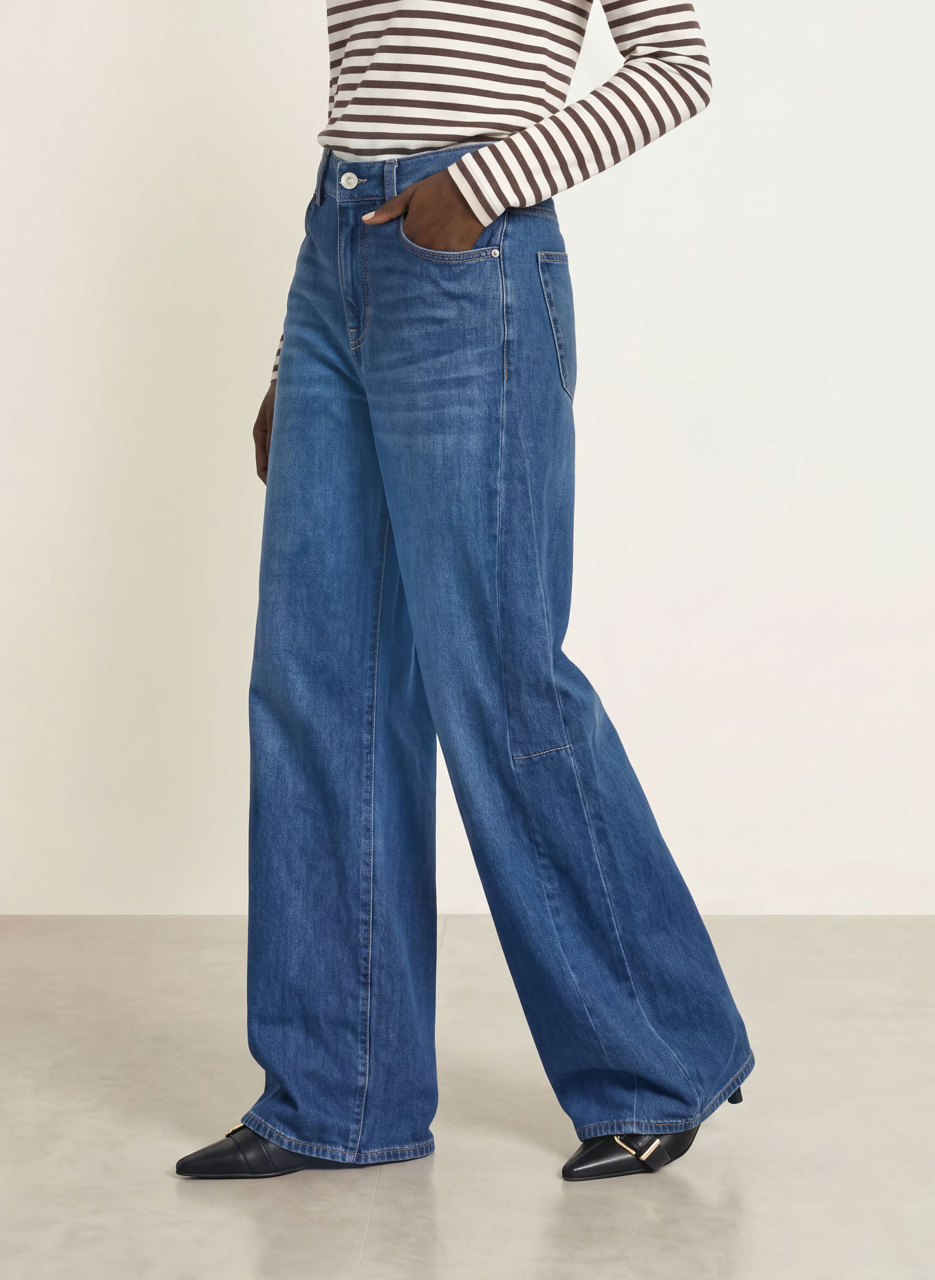 AG Jeans Wide Leg Jeans JESOLO: DWNE DWAYNE