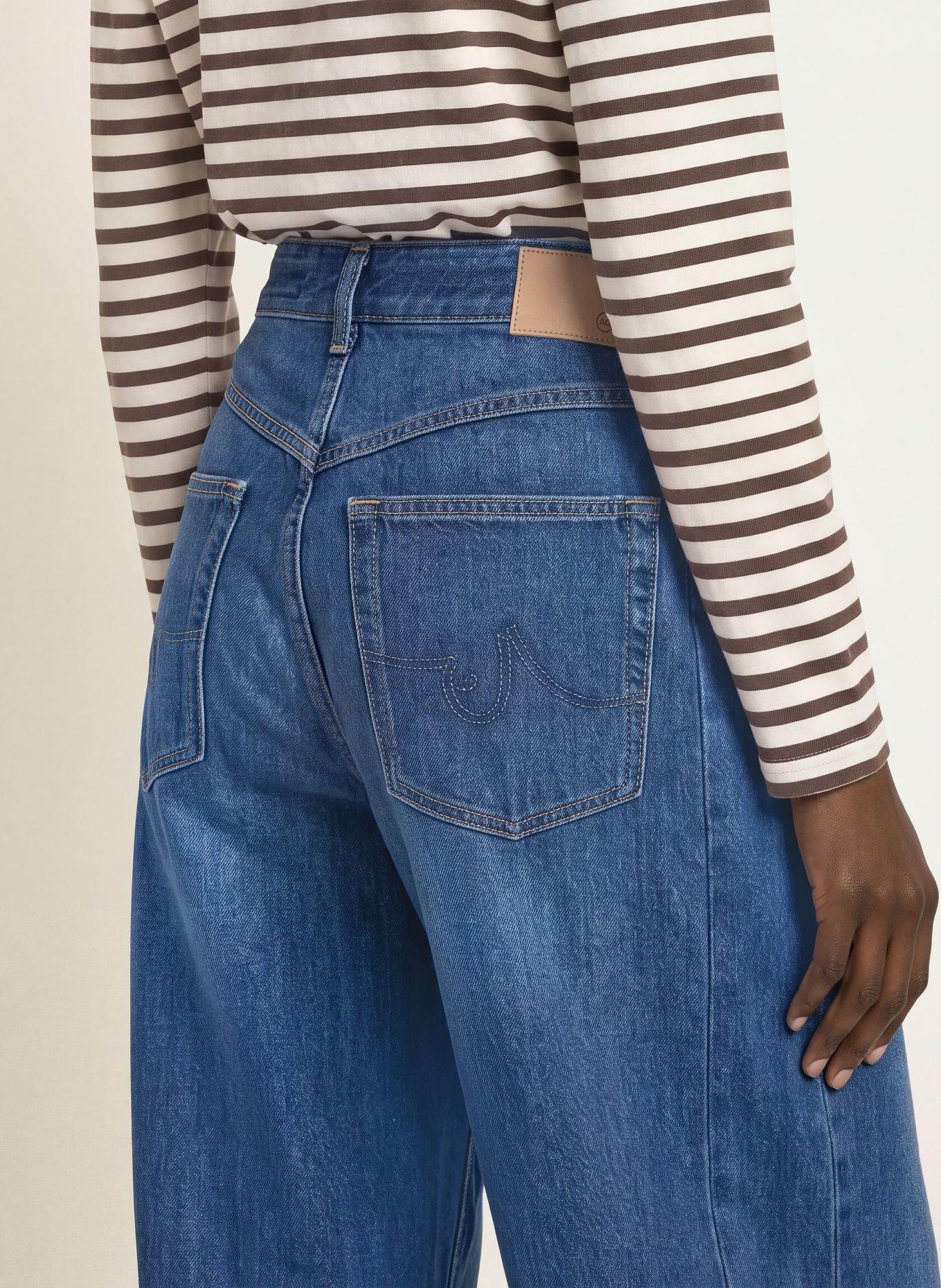 AG Jeans Wide Leg Jeans JESOLO: DWNE DWAYNE