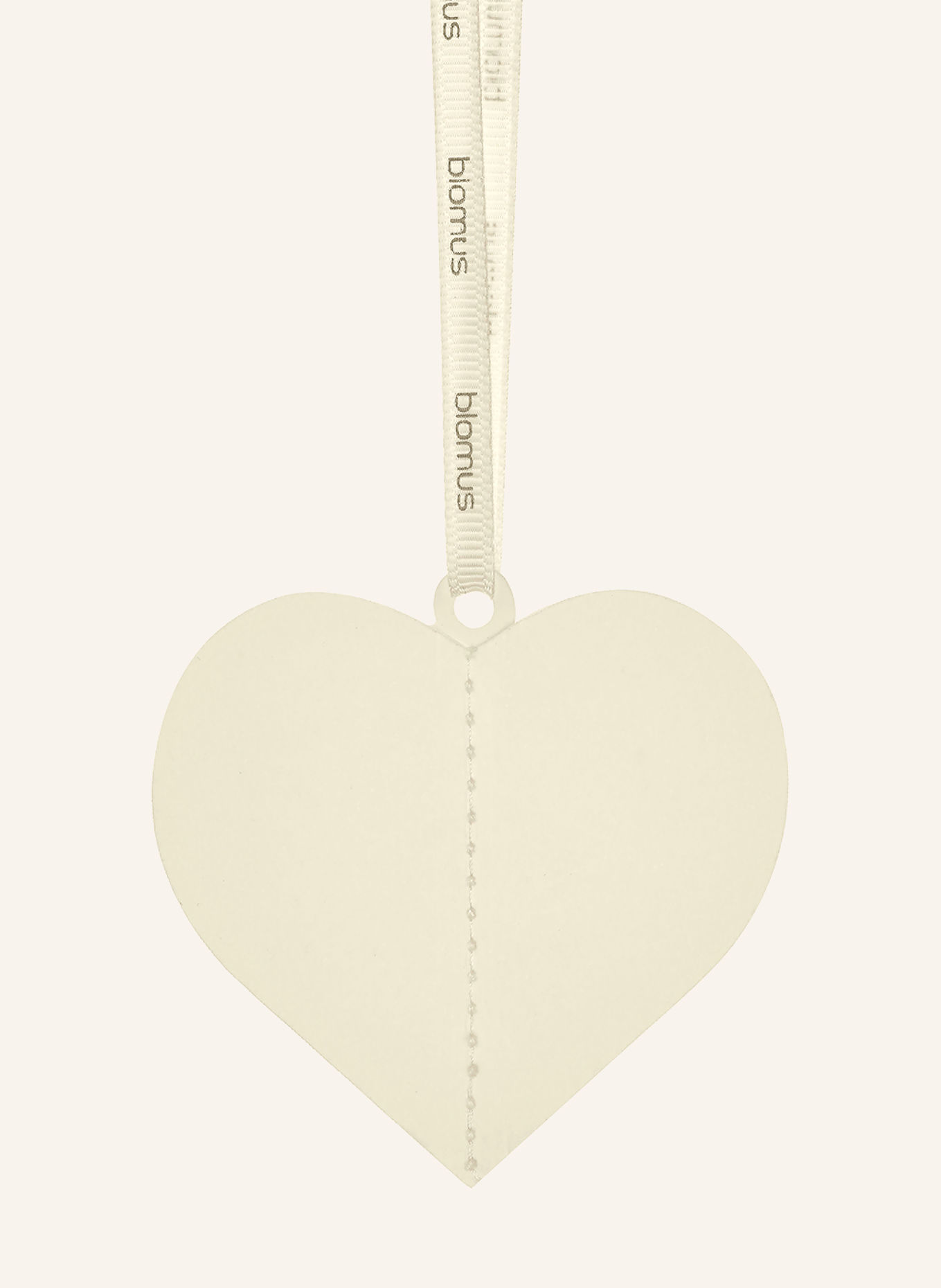 blomus 4er-Set Dekoanhänger KAZARY: CREME
