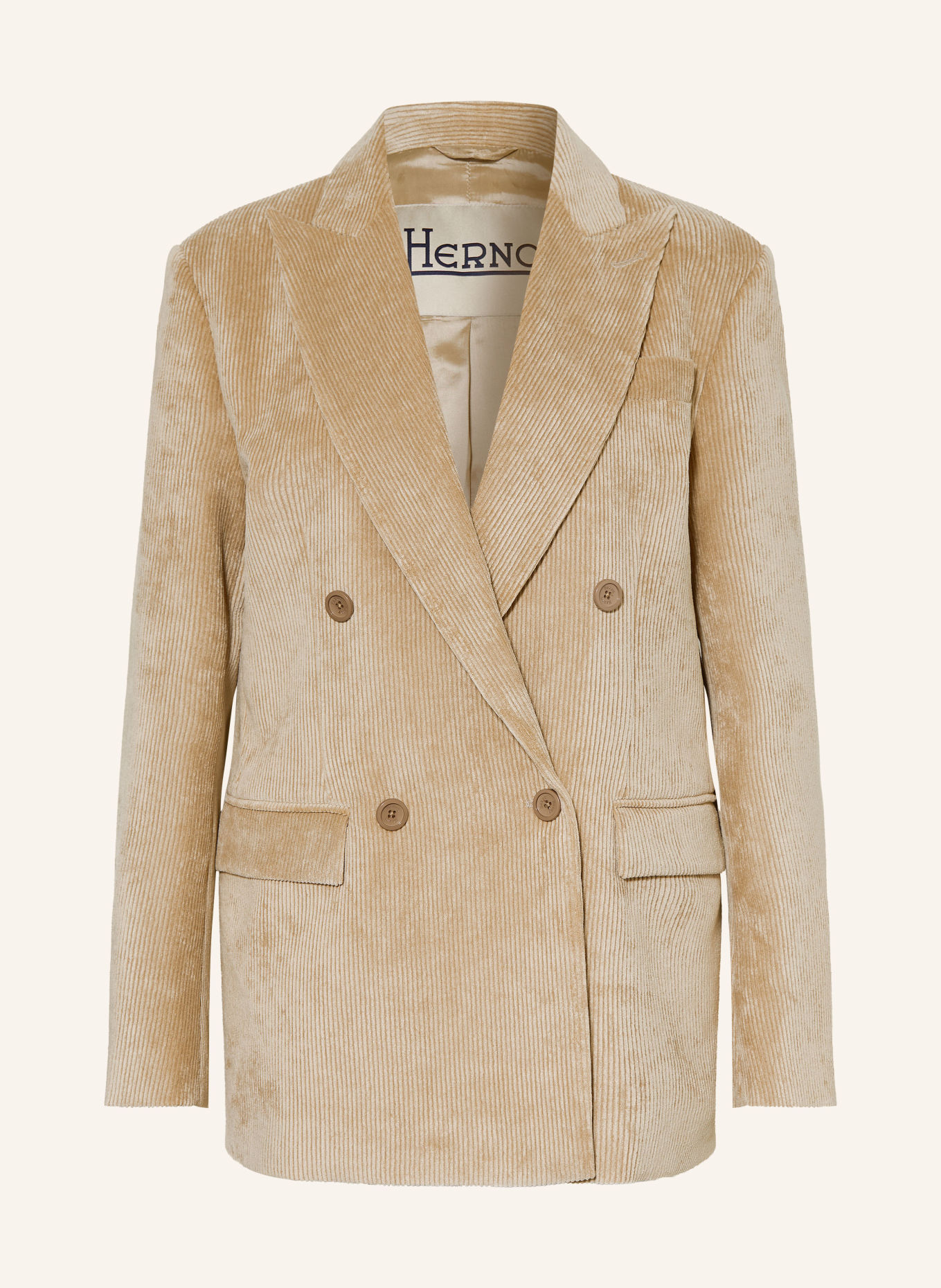 HERNO Corduroyblazer: BEIGE