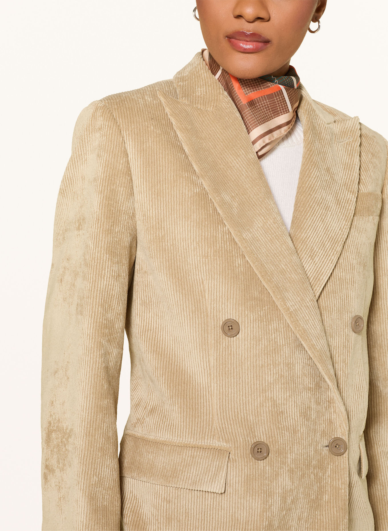 HERNO Corduroyblazer: BEIGE