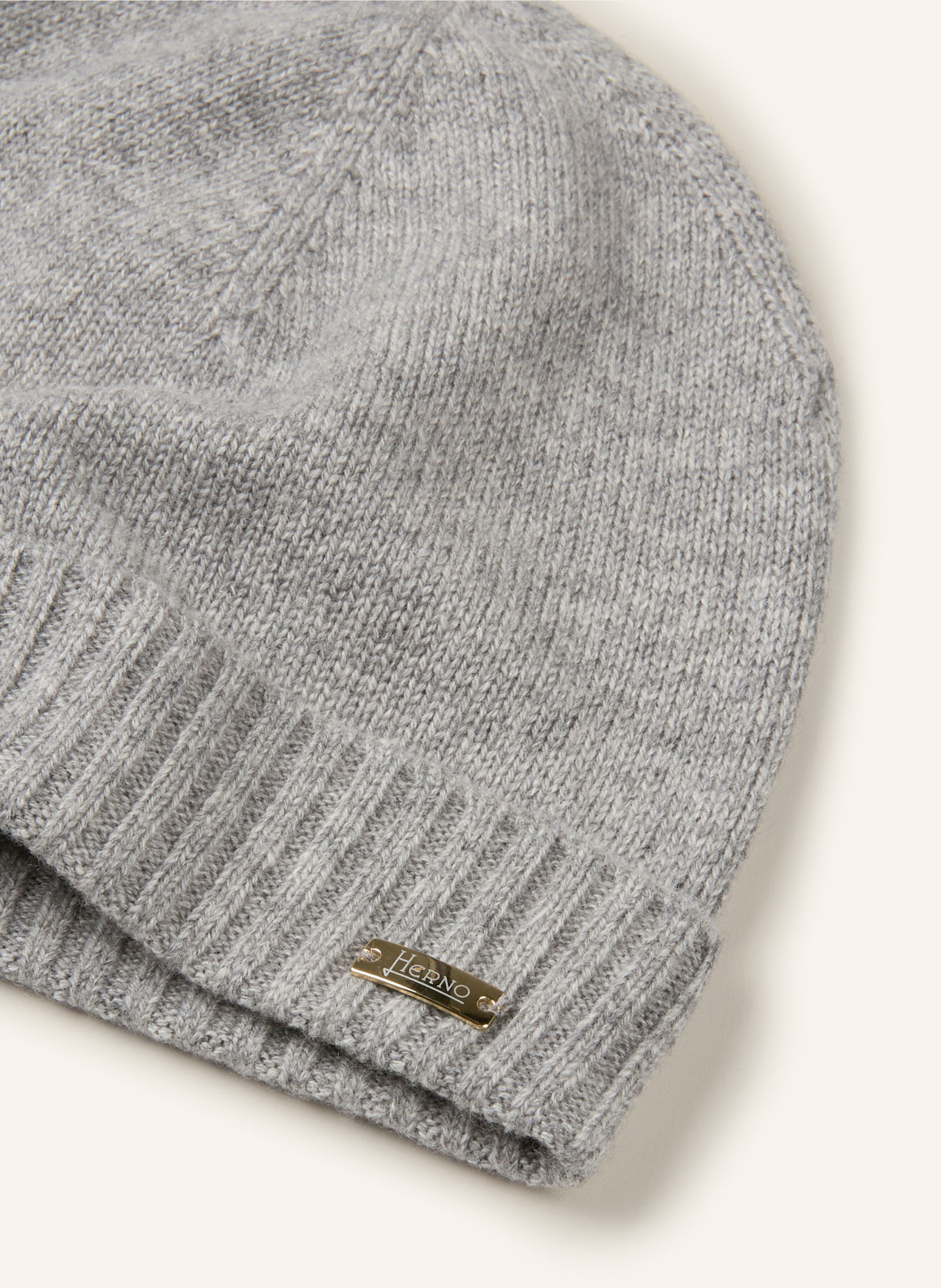 HERNO Cashmere Hat: GRAY