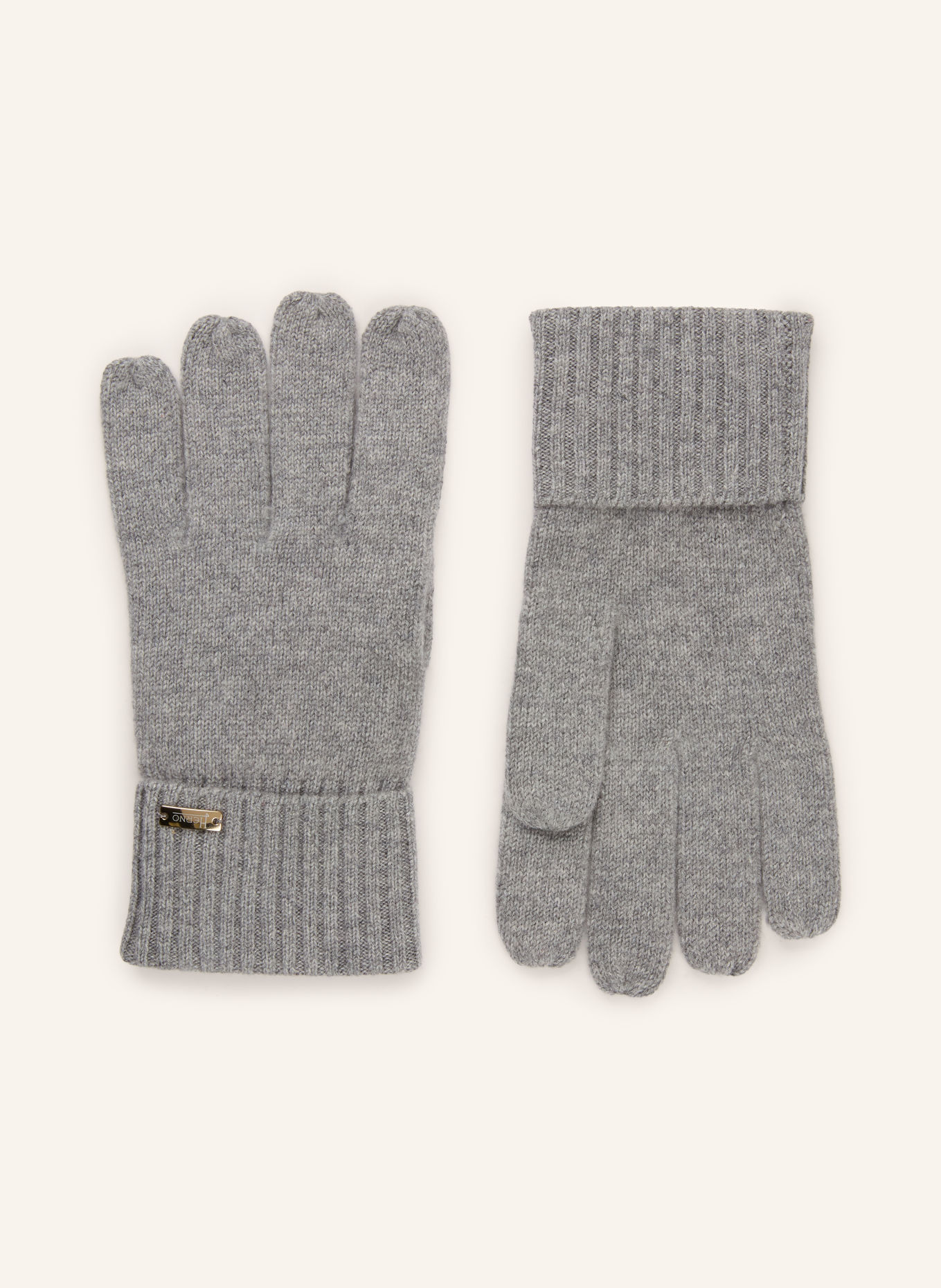HERNO Handschoenen van kasjmier: GRIJS