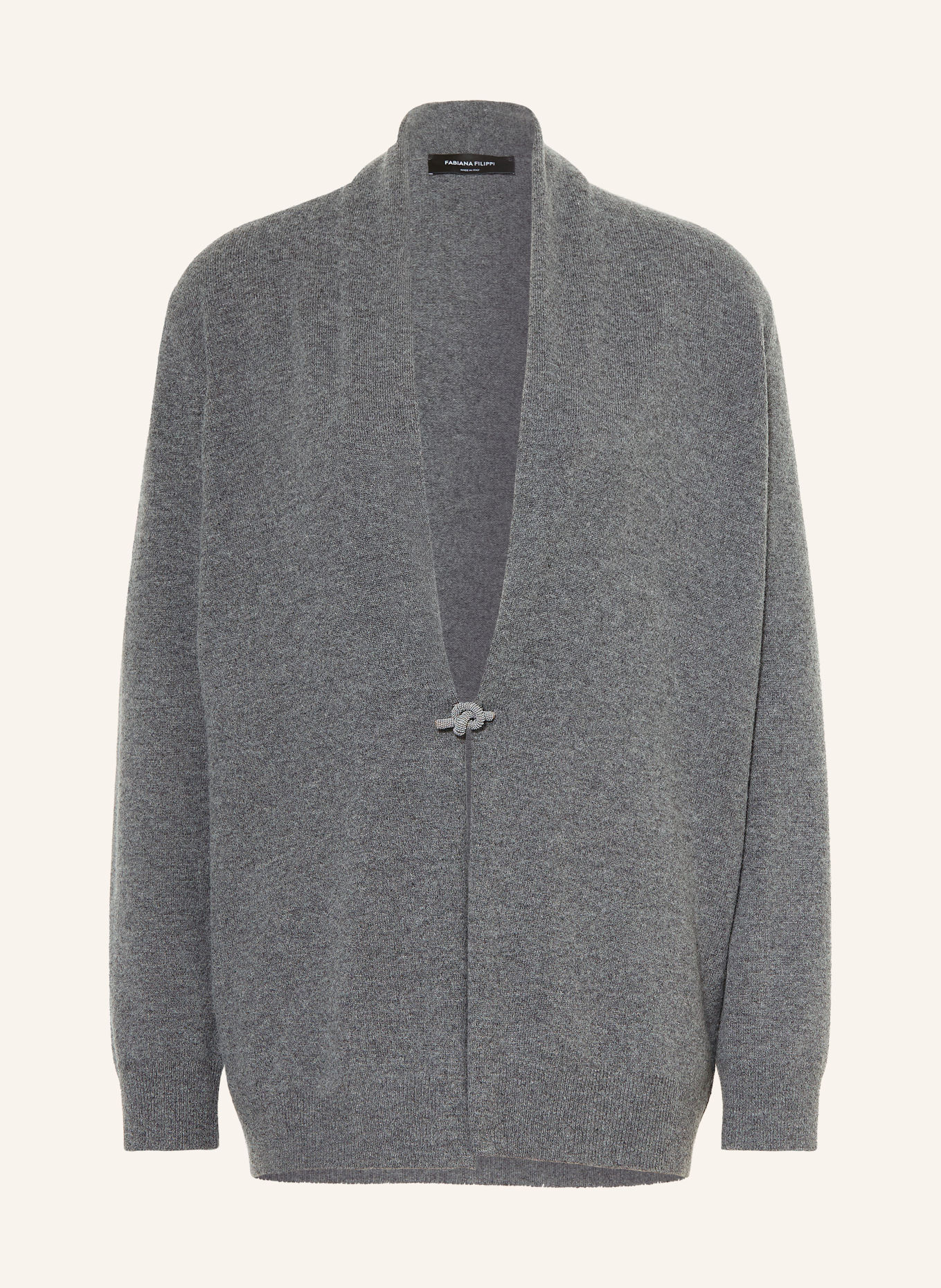 FABIANA FILIPPI Strickjacke: GRAU