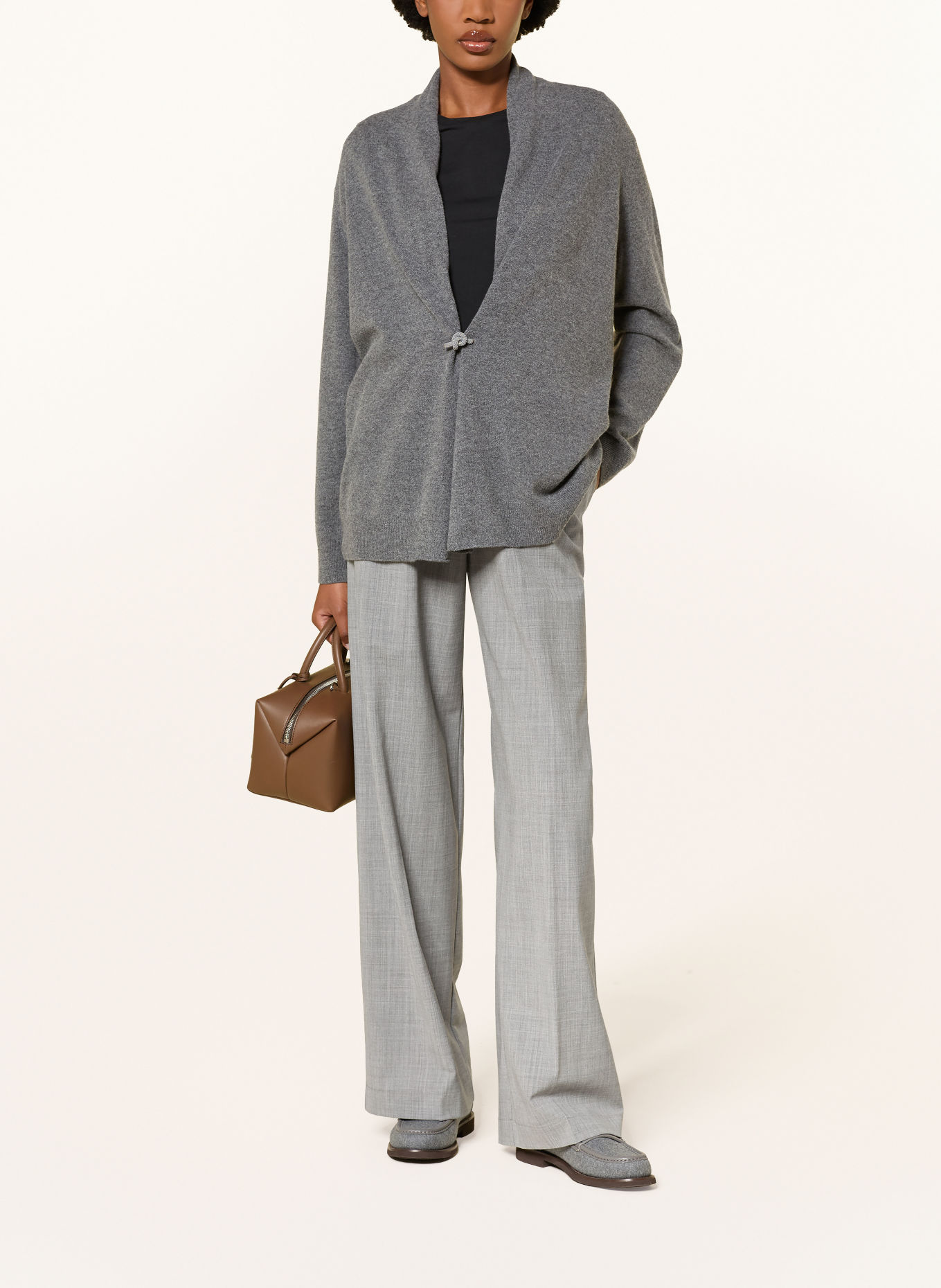 FABIANA FILIPPI Strickjacke: GRAU