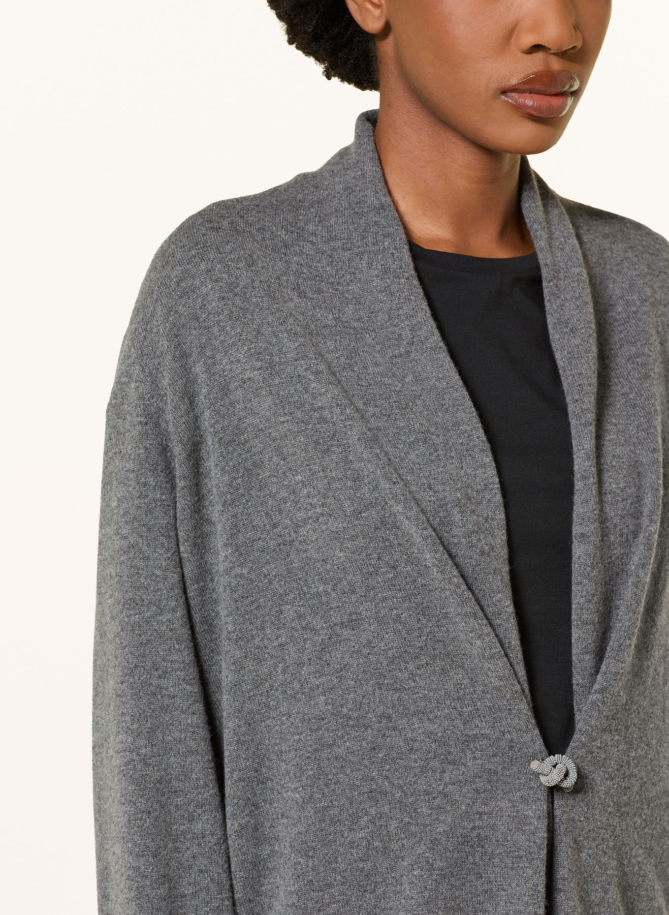 FABIANA FILIPPI Strickjacke: GRAU