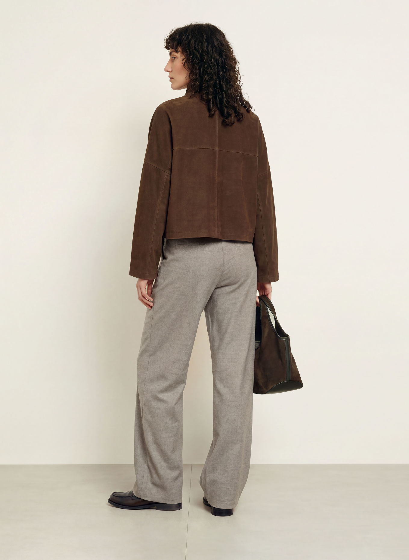 MASON'S Pantaloni Marlene VIVIENNE CITY: TAUPE