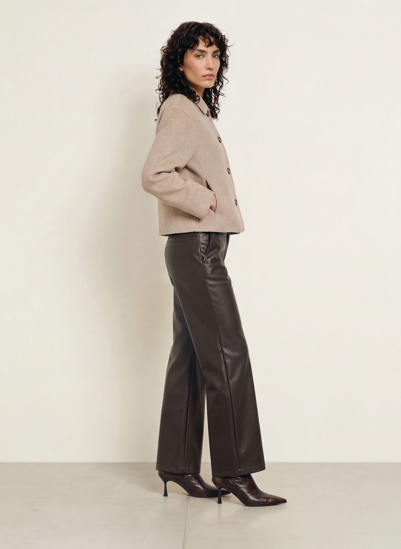 STUDIO AR Blazer NICOLINA: BEIGE