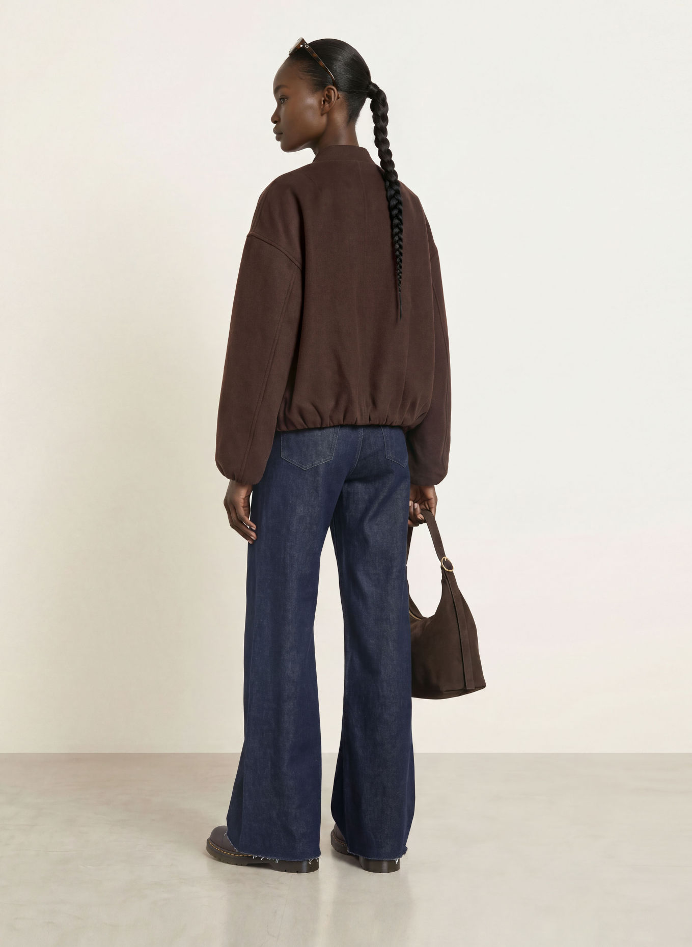 STUDIO AR Blouson AHTI: DUNKELBRAUN