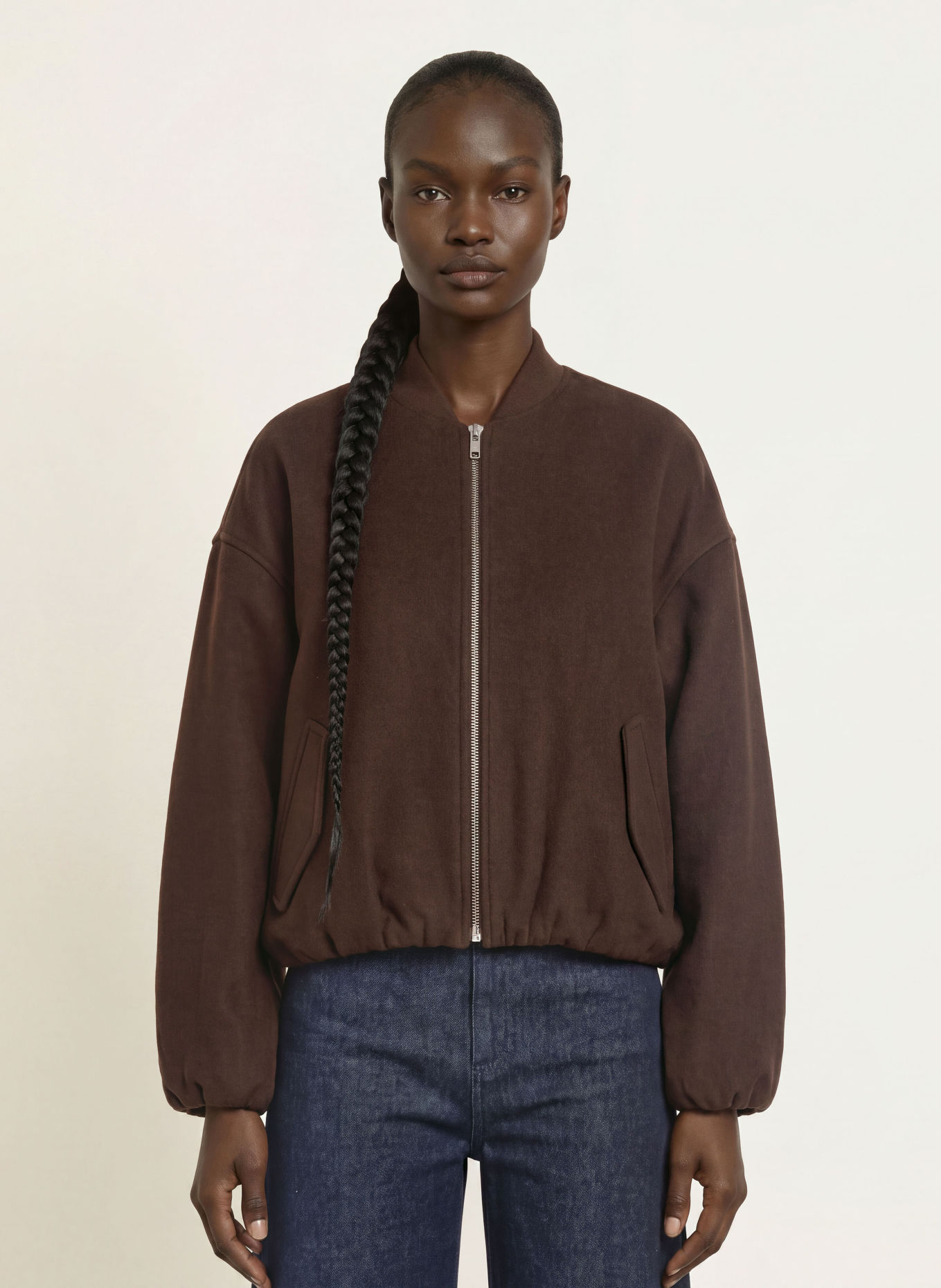 STUDIO AR Blouson AHTI: DUNKELBRAUN