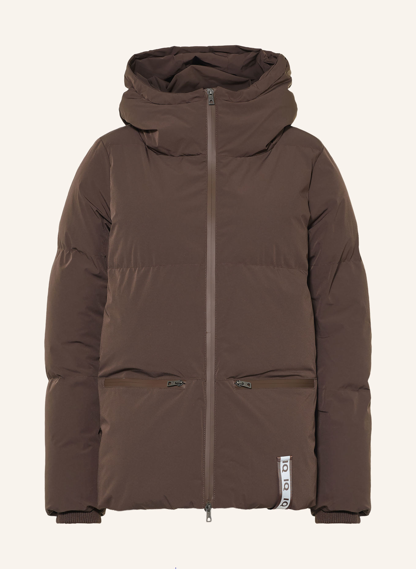 IQ STUDIO Quilted jacket: BROWN