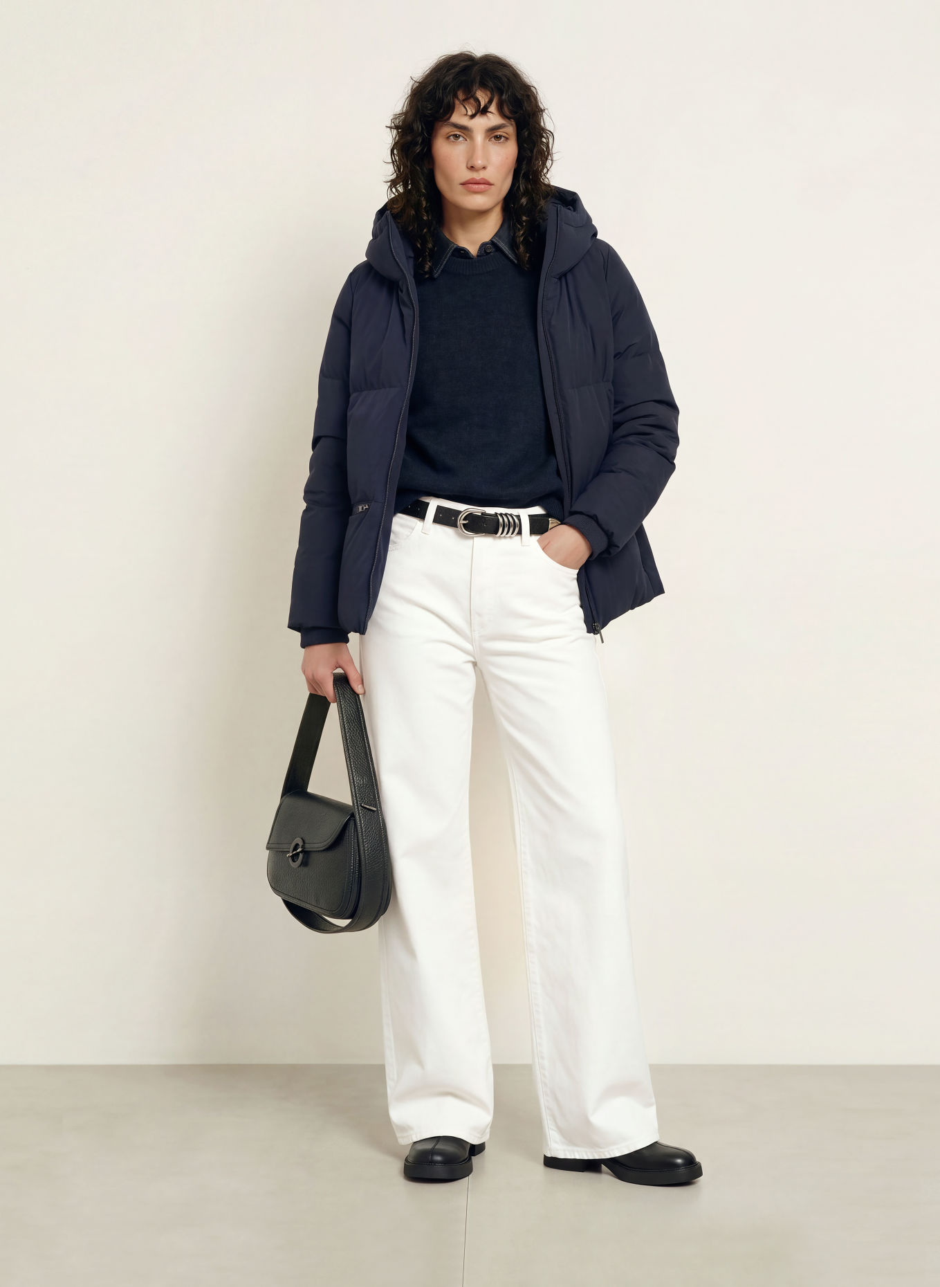 IQ STUDIO Steppjacke: DUNKELBLAU