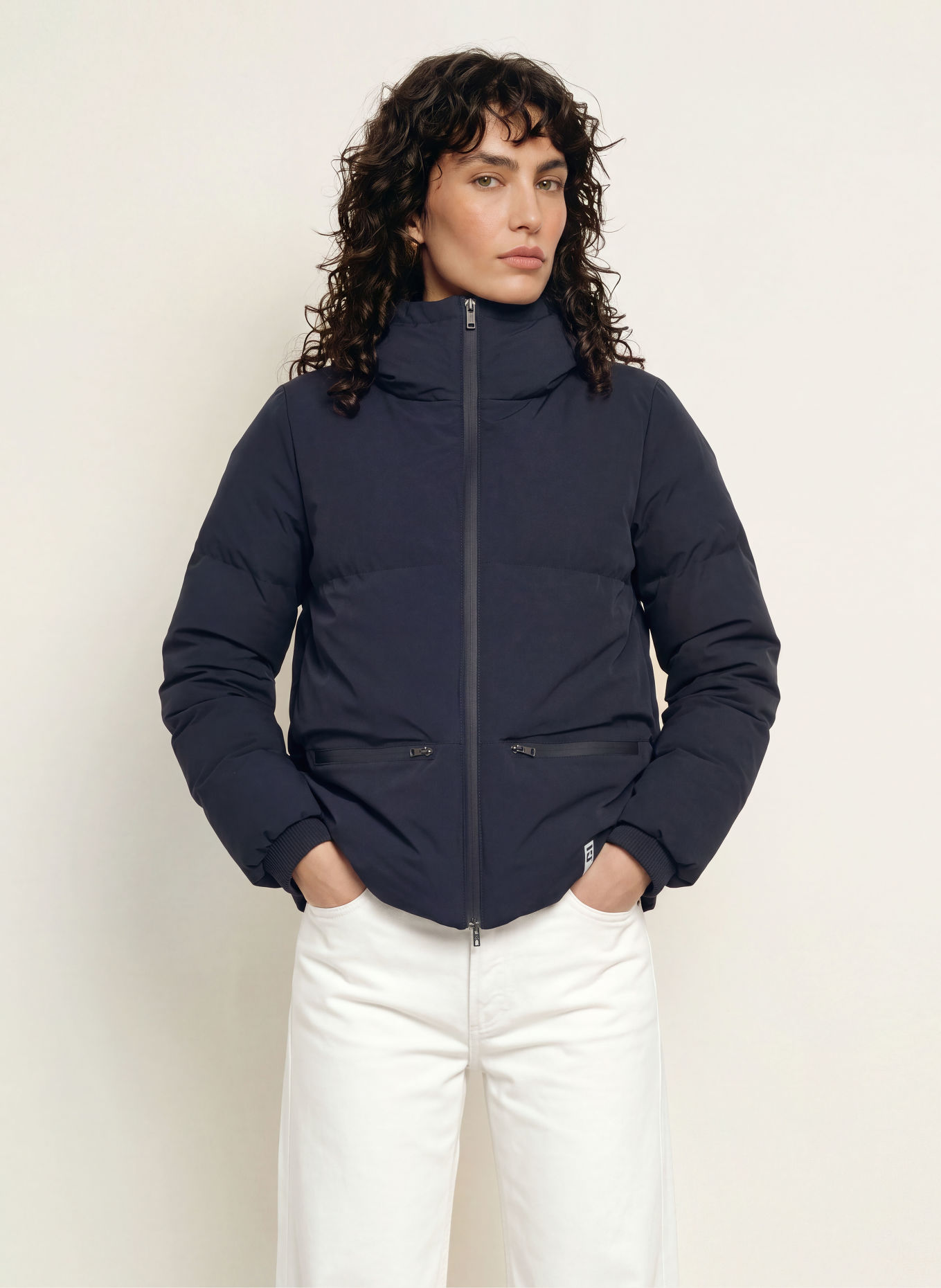 IQ STUDIO Steppjacke: DUNKELBLAU