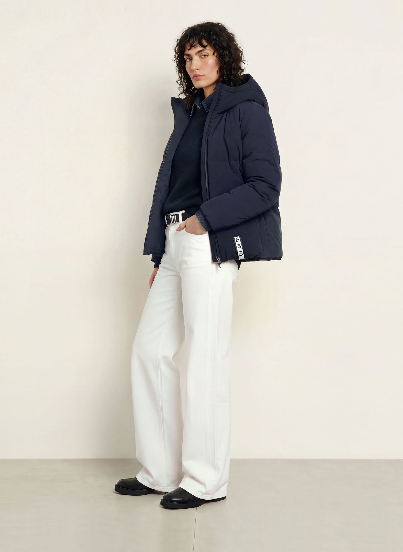 IQ STUDIO Steppjacke: DUNKELBLAU