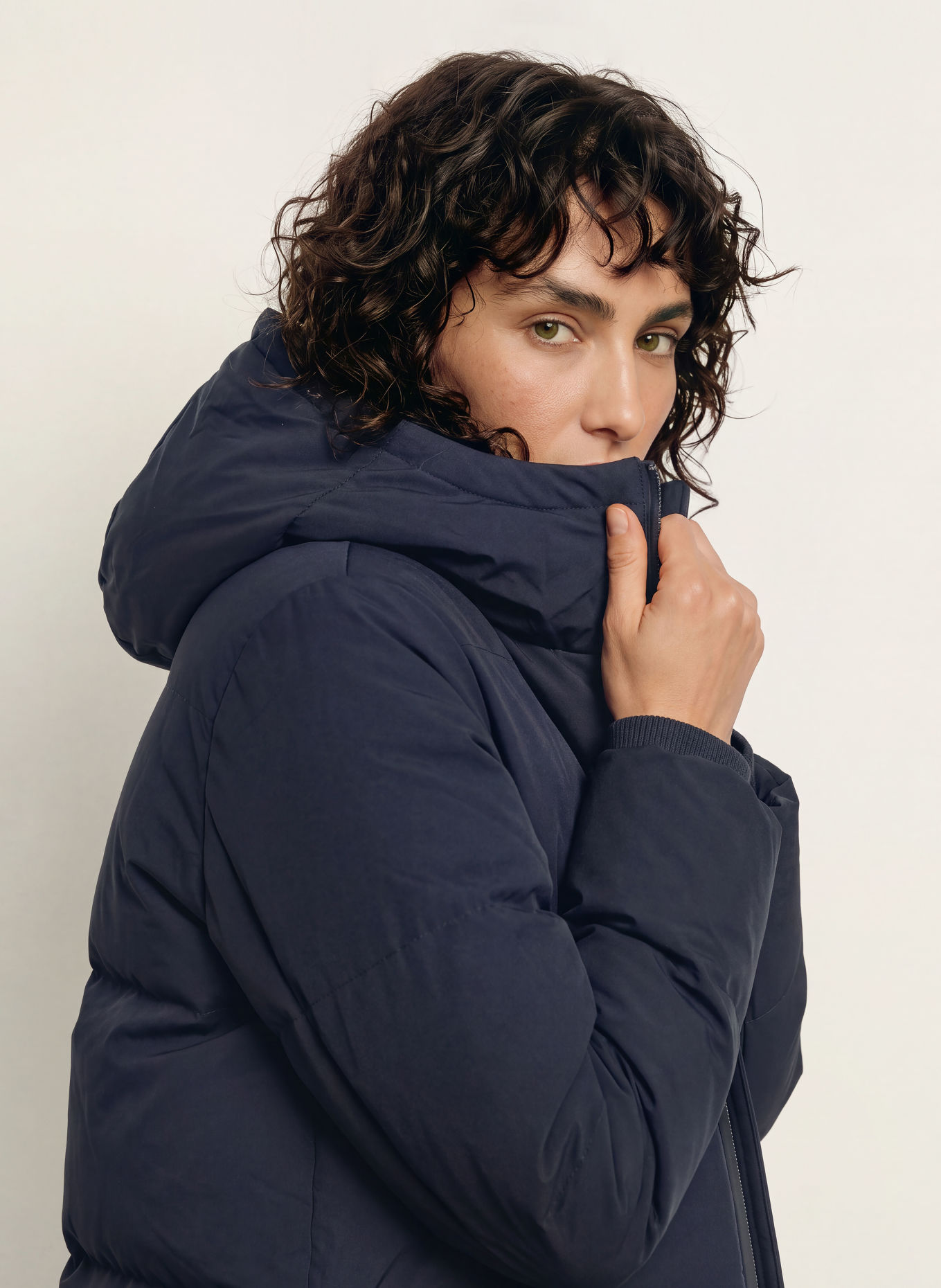 IQ STUDIO Steppjacke: DUNKELBLAU