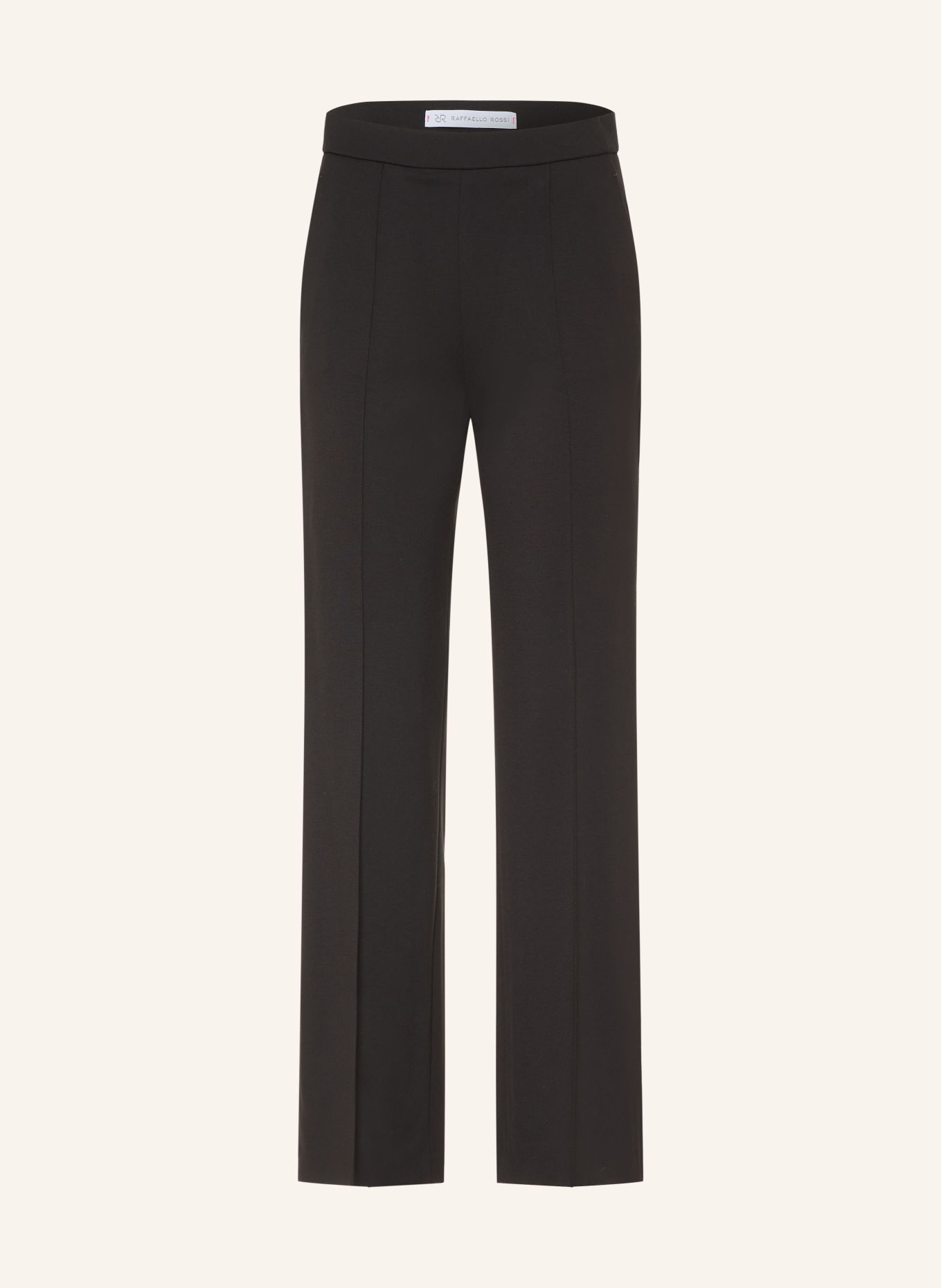 RAFFAELLO ROSSI RENEE Jersey Trousers: BLACK