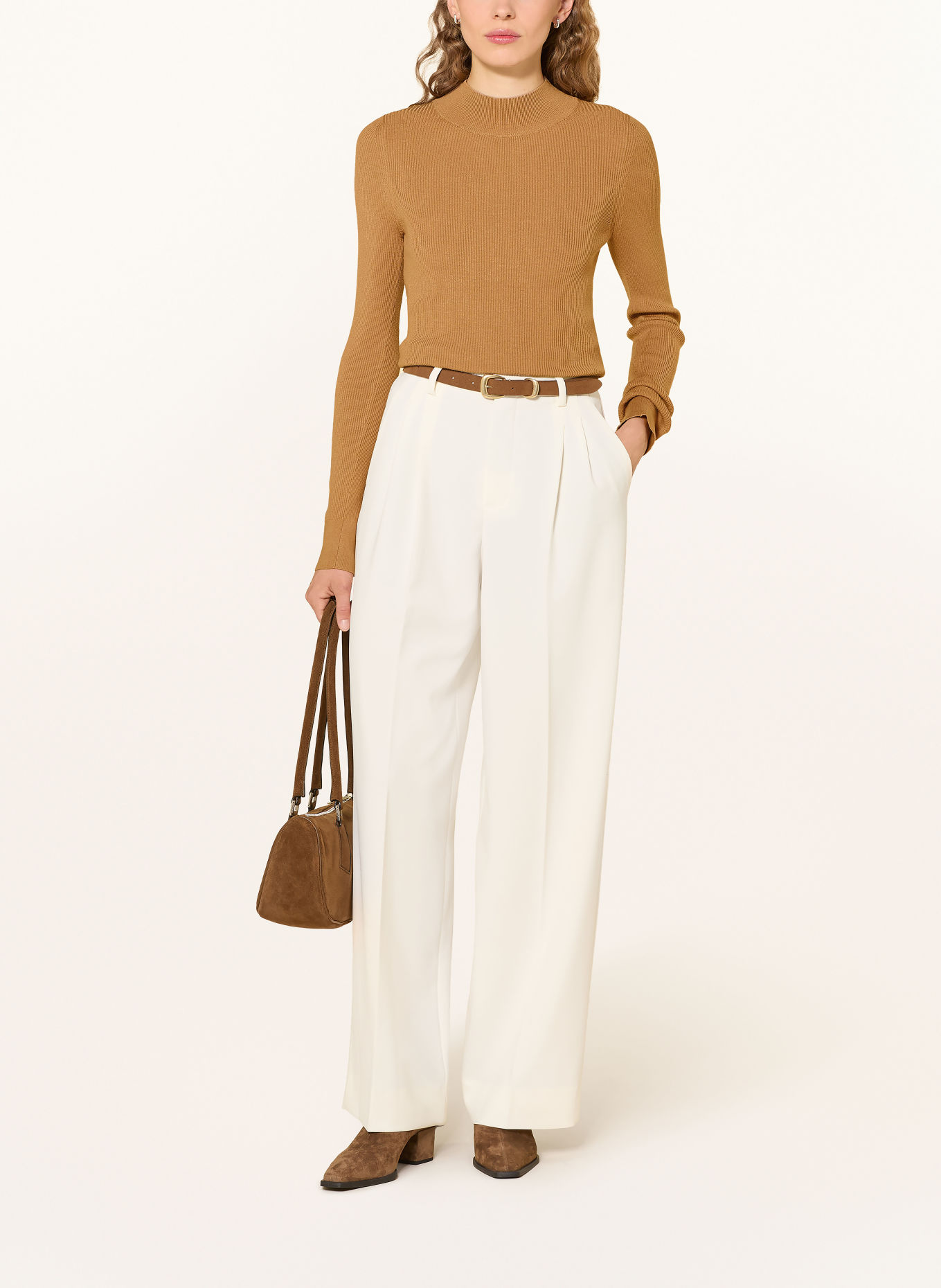 JOOP! KARISA Sweater: LIGHT BROWN