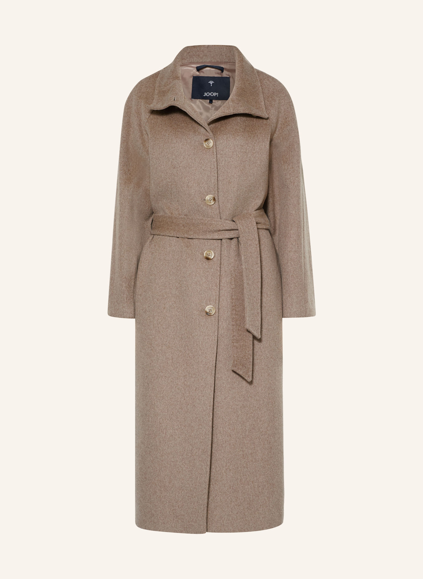 JOOP! Wollmantel CAECILIA: TAUPE