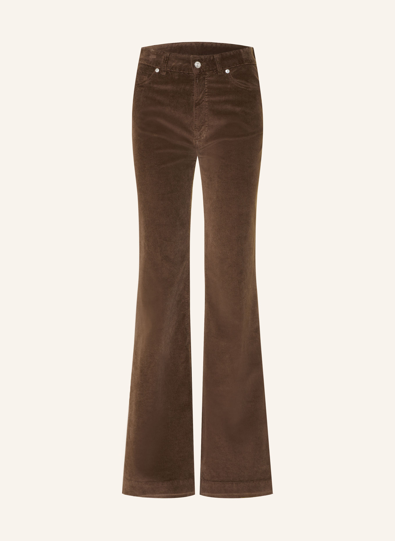 nine:inthe:morning PAOLIE Cord Pants: DARK BROWN