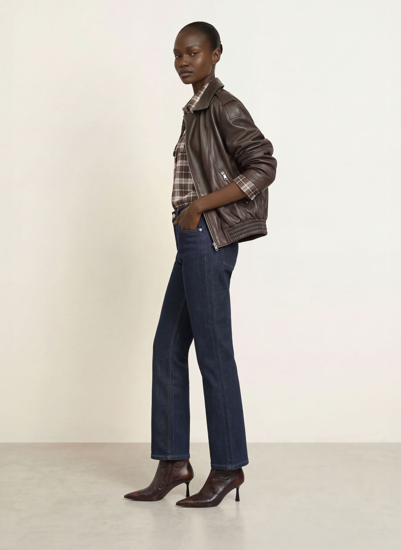 CAMBIO Jeansy straight GINI: 5013 pure rinse