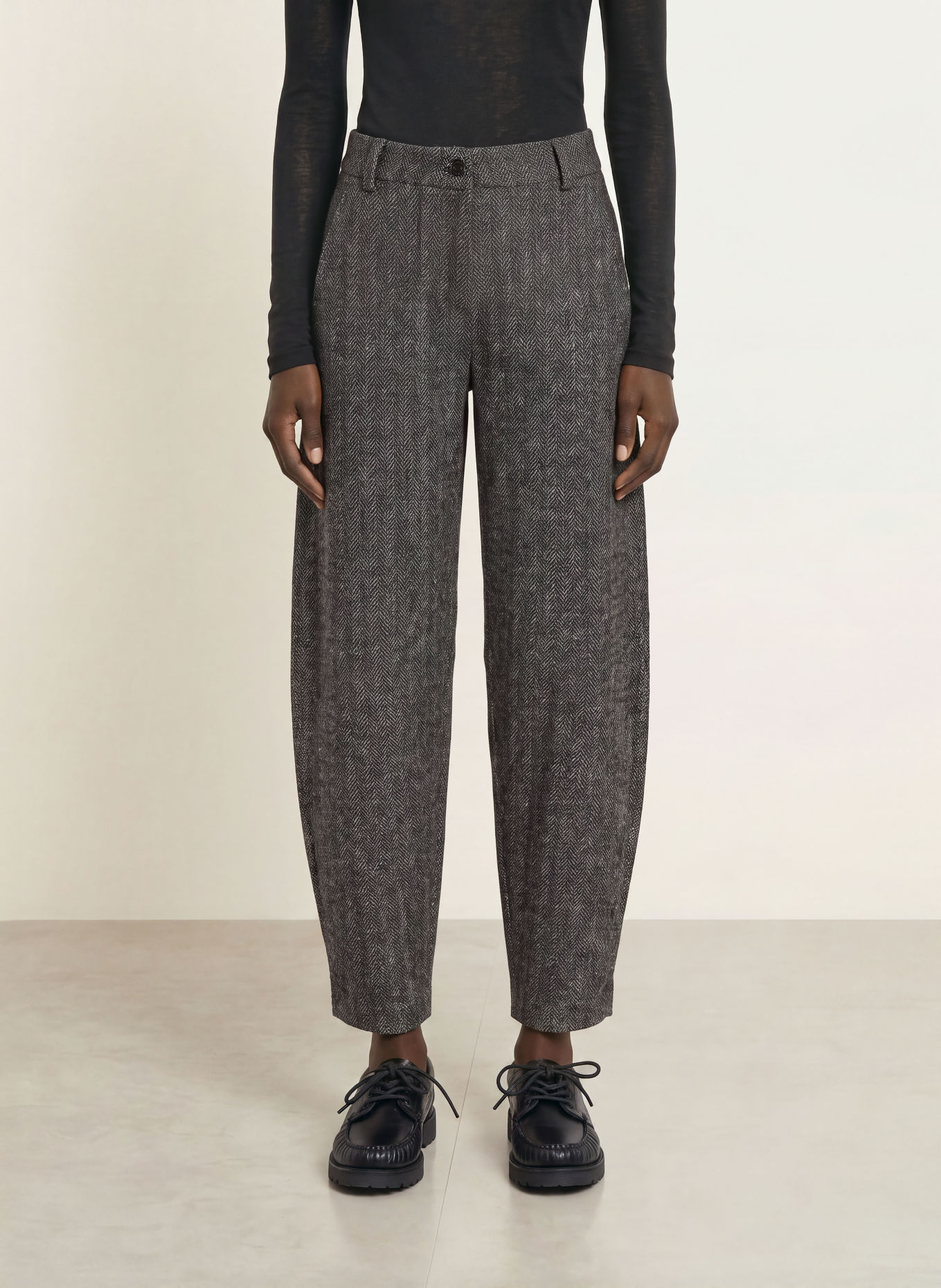CAMBIO Hose ORLY: SCHWARZ / WEISS