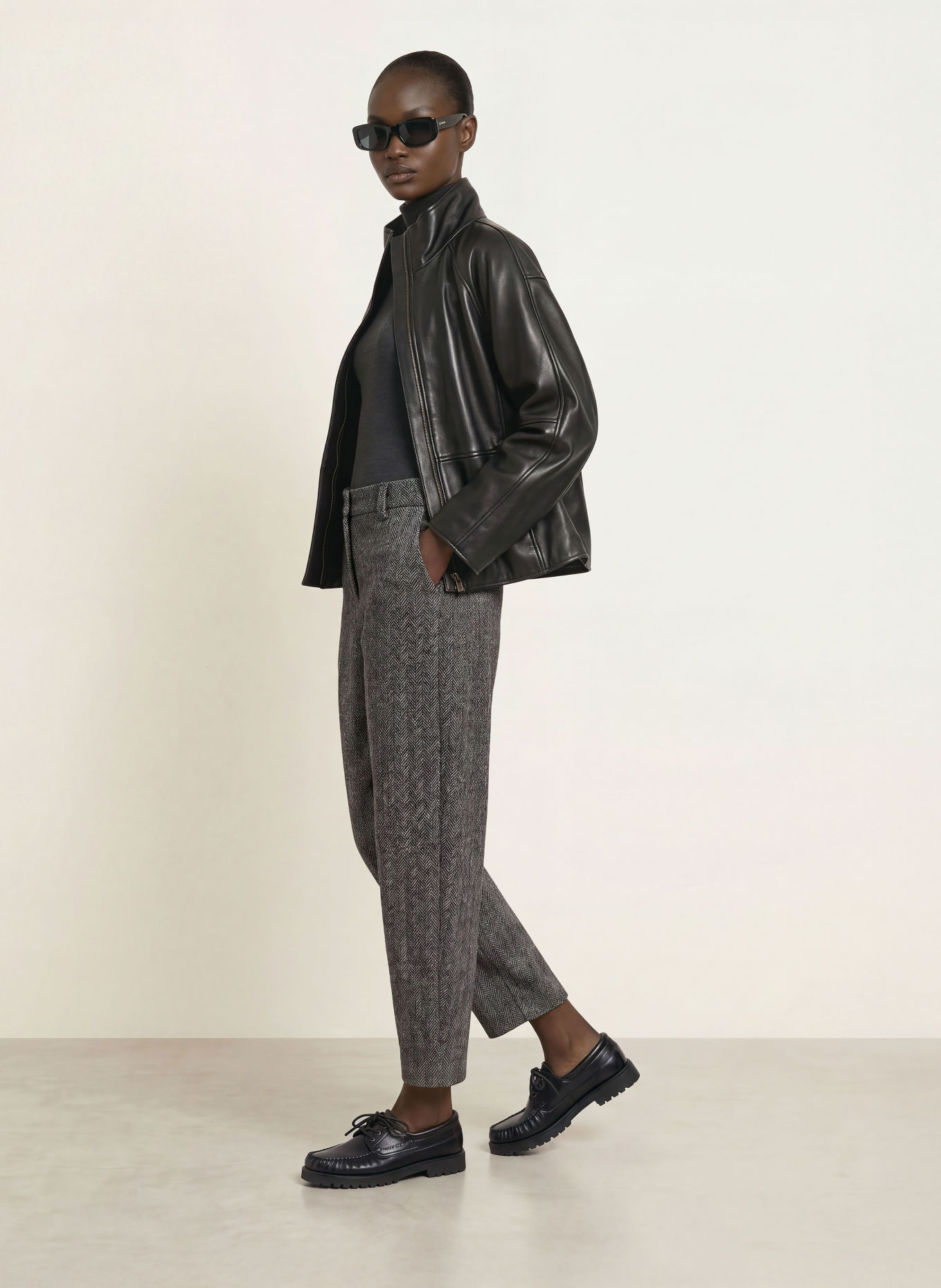 CAMBIO Hose ORLY: SCHWARZ / WEISS