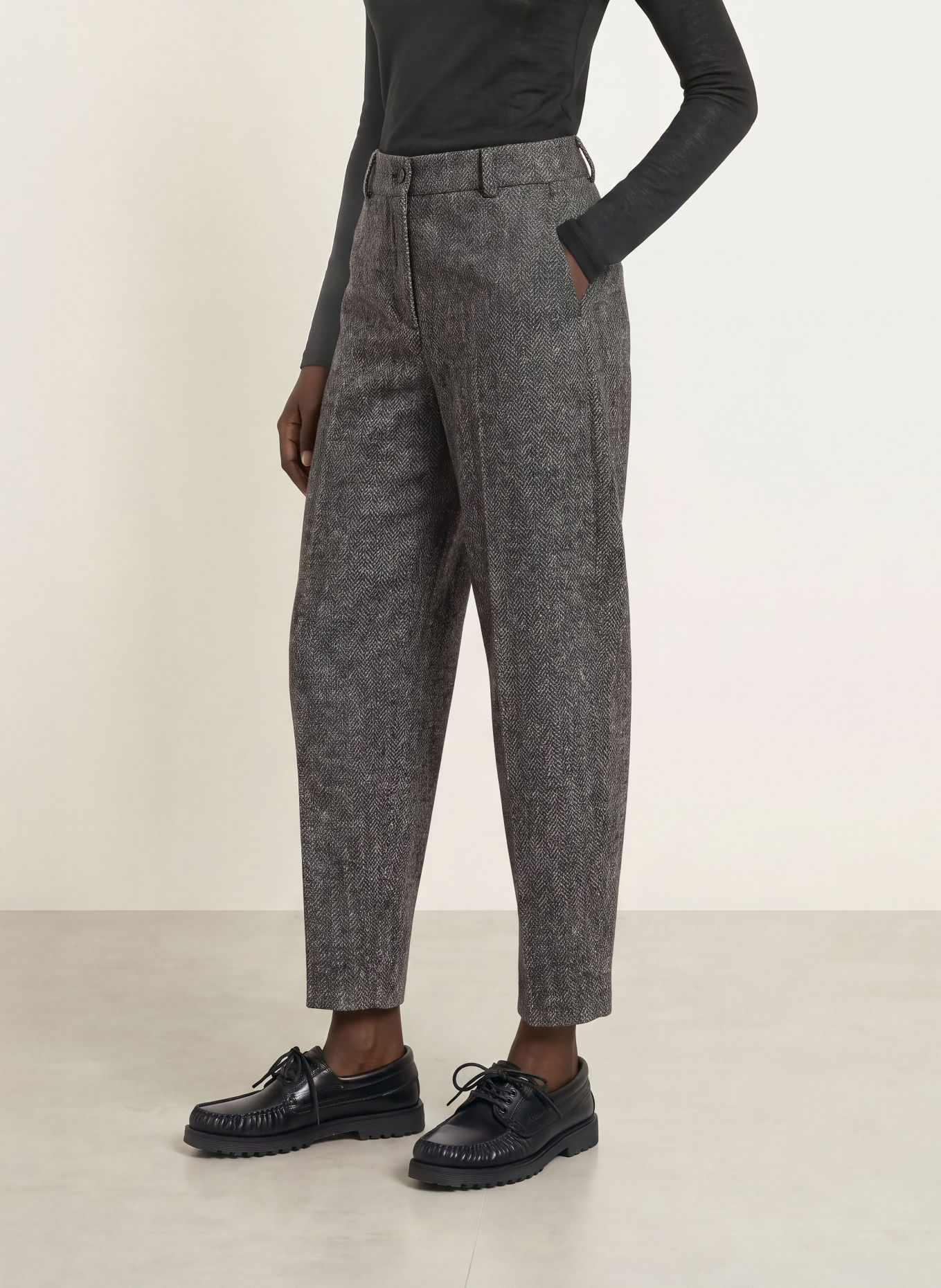 CAMBIO Hose ORLY: SCHWARZ / WEISS