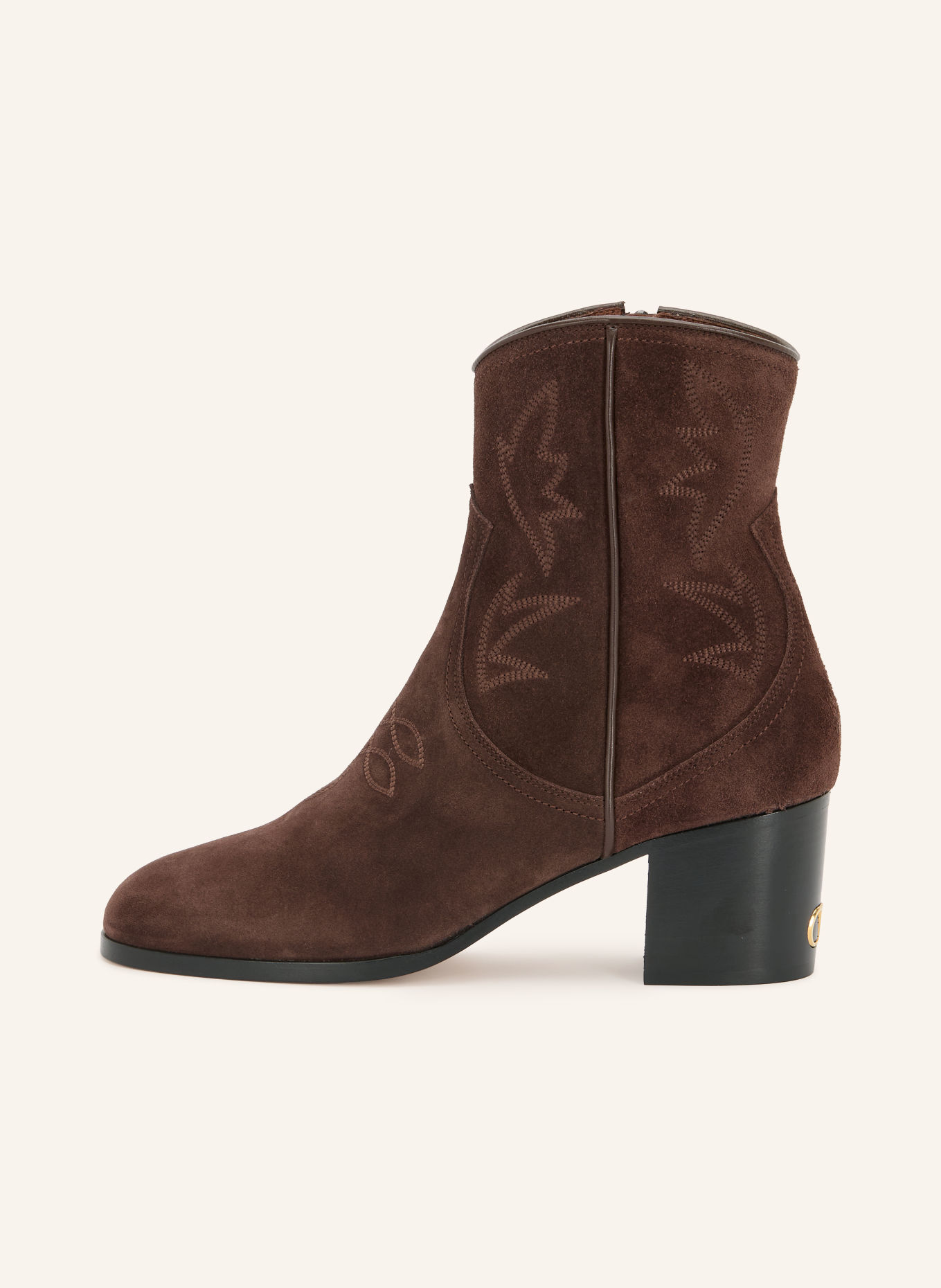 VALENTINO GARAVANI ZIMMY Ankle boots: BROWN