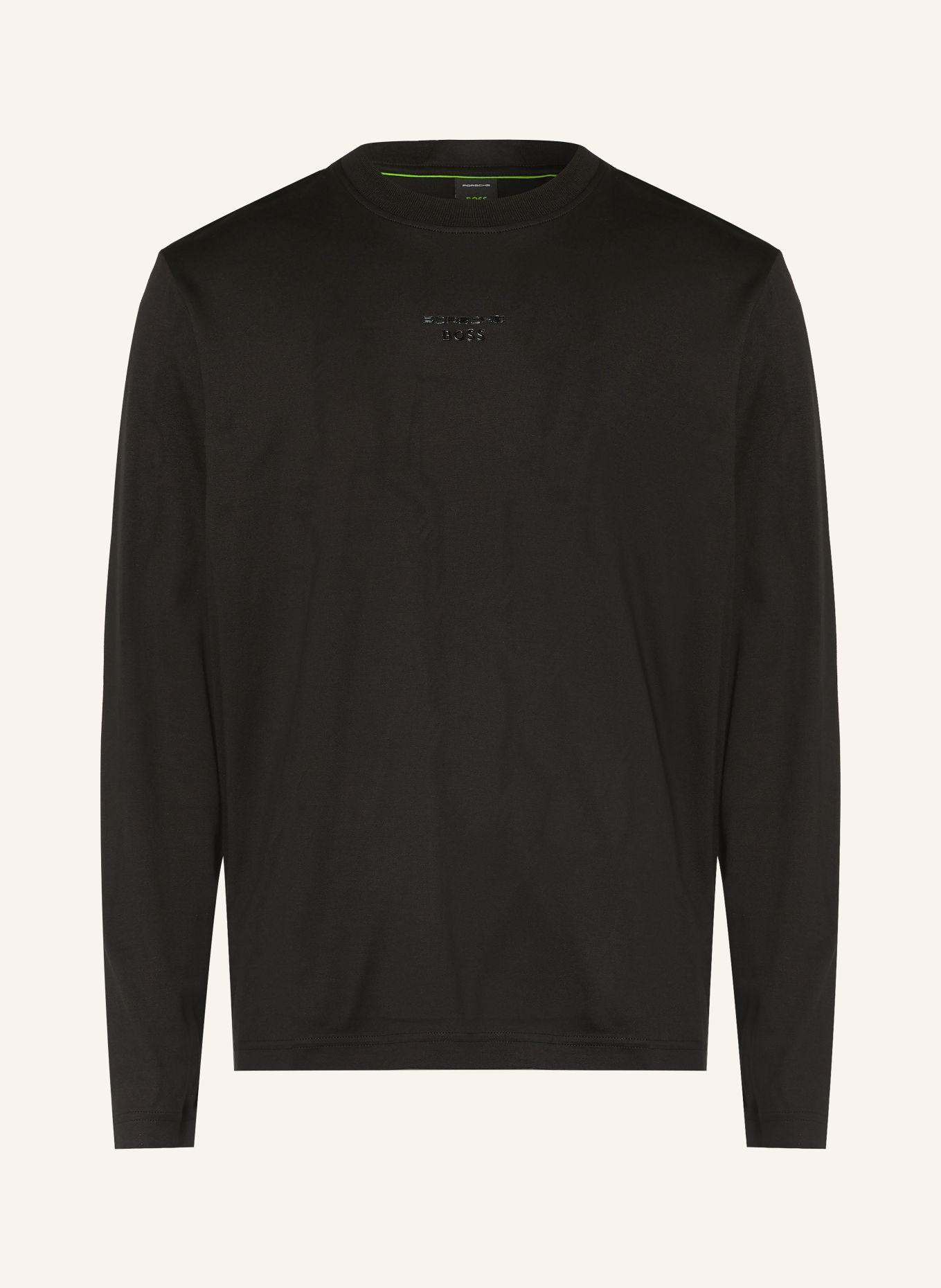 BOSS ICONS Long-sleeve shirt: BLACK