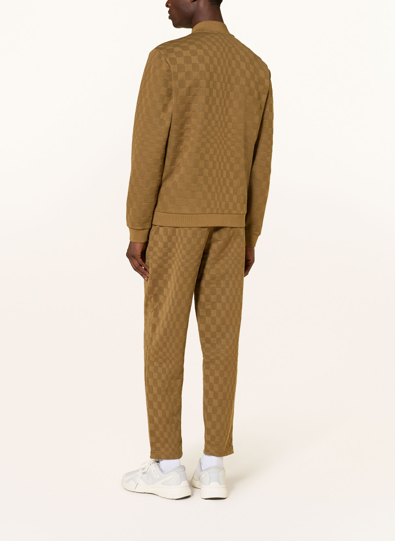 BOSS ICONS 70 Zip-up sweatshirt: BROWN