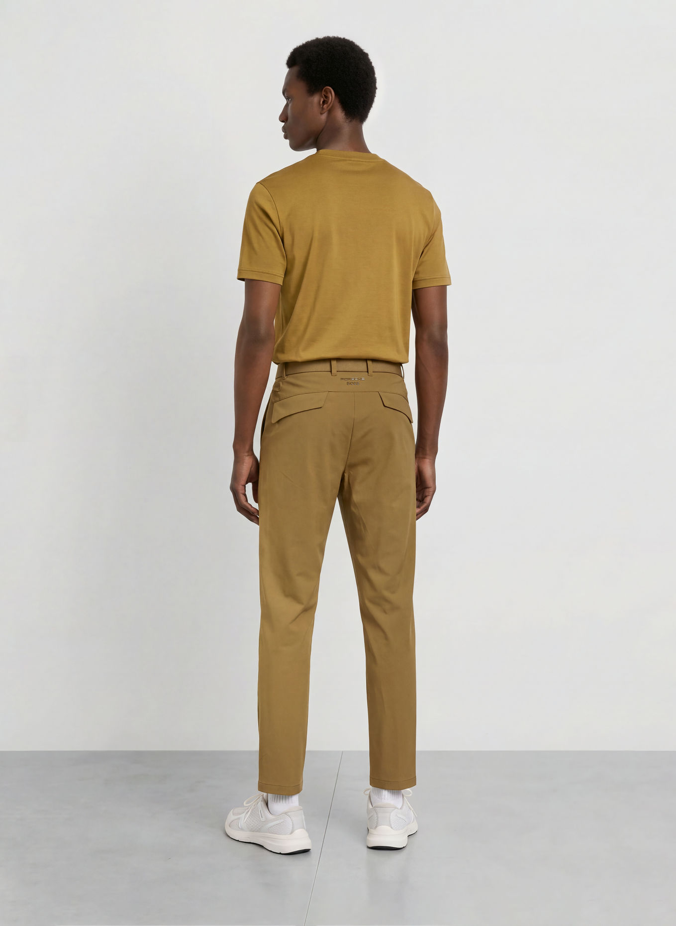 BOSS Chino kalhoty ICONS 70 Regular Fit: HNĚDÁ