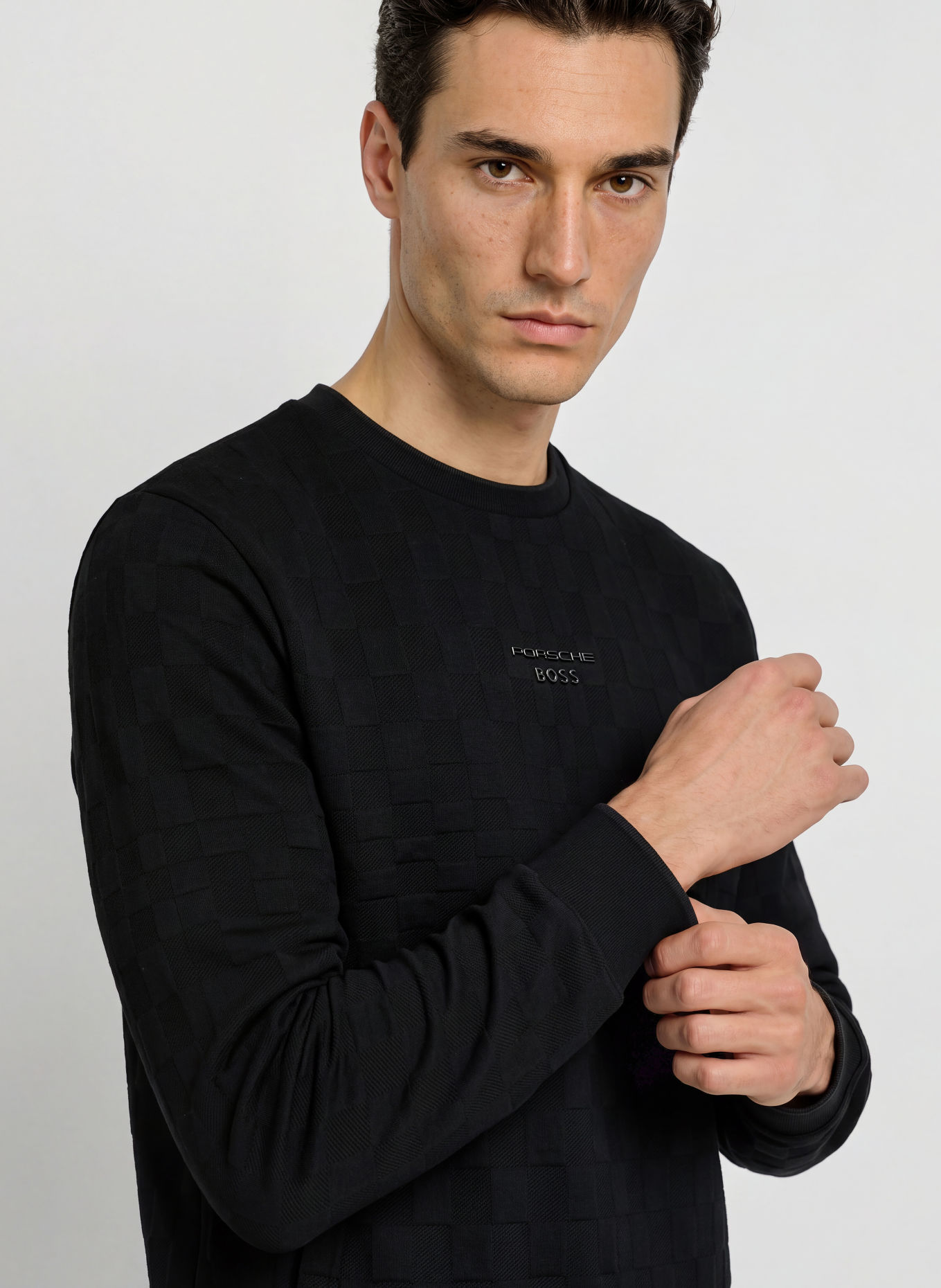BOSS ICONS 70 Sweatshirt: BLACK