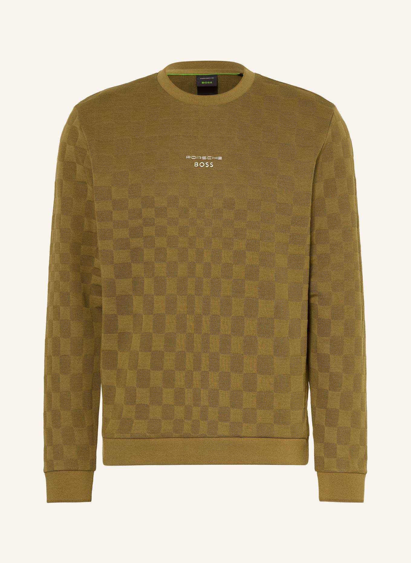 BOSS Bluza ICONS 70: BRĄZOWY