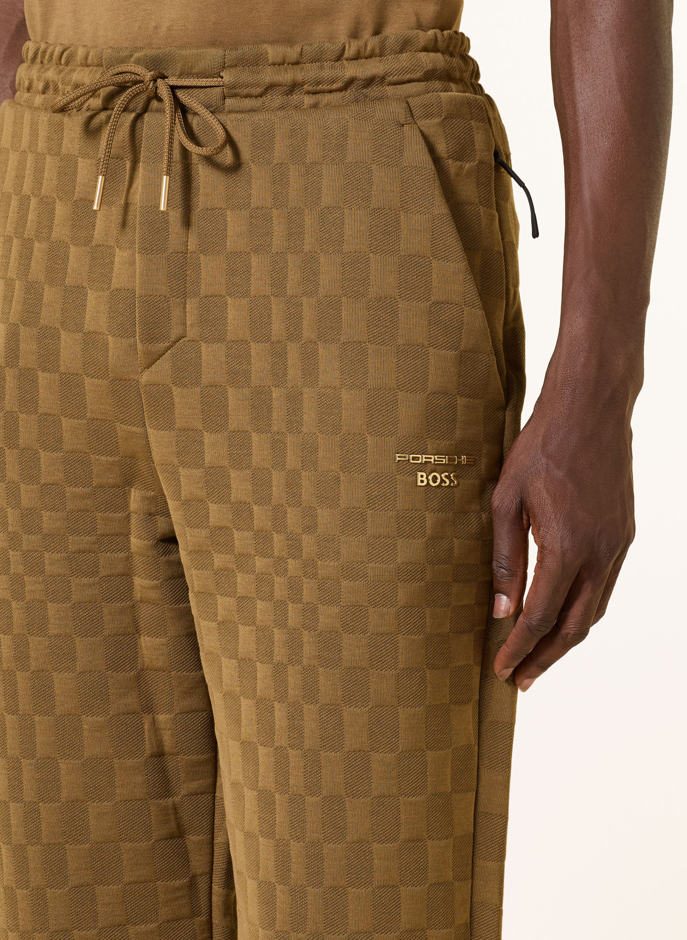 BOSS ICONS70 Sweatpants: BROWN