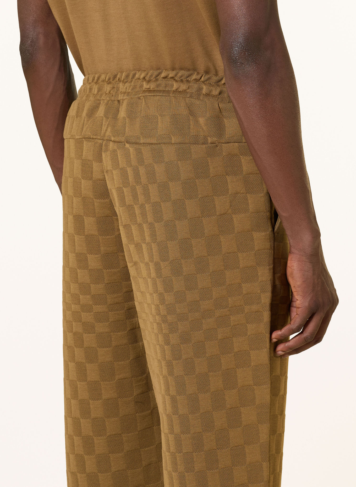 BOSS ICONS70 Sweatpants: BROWN